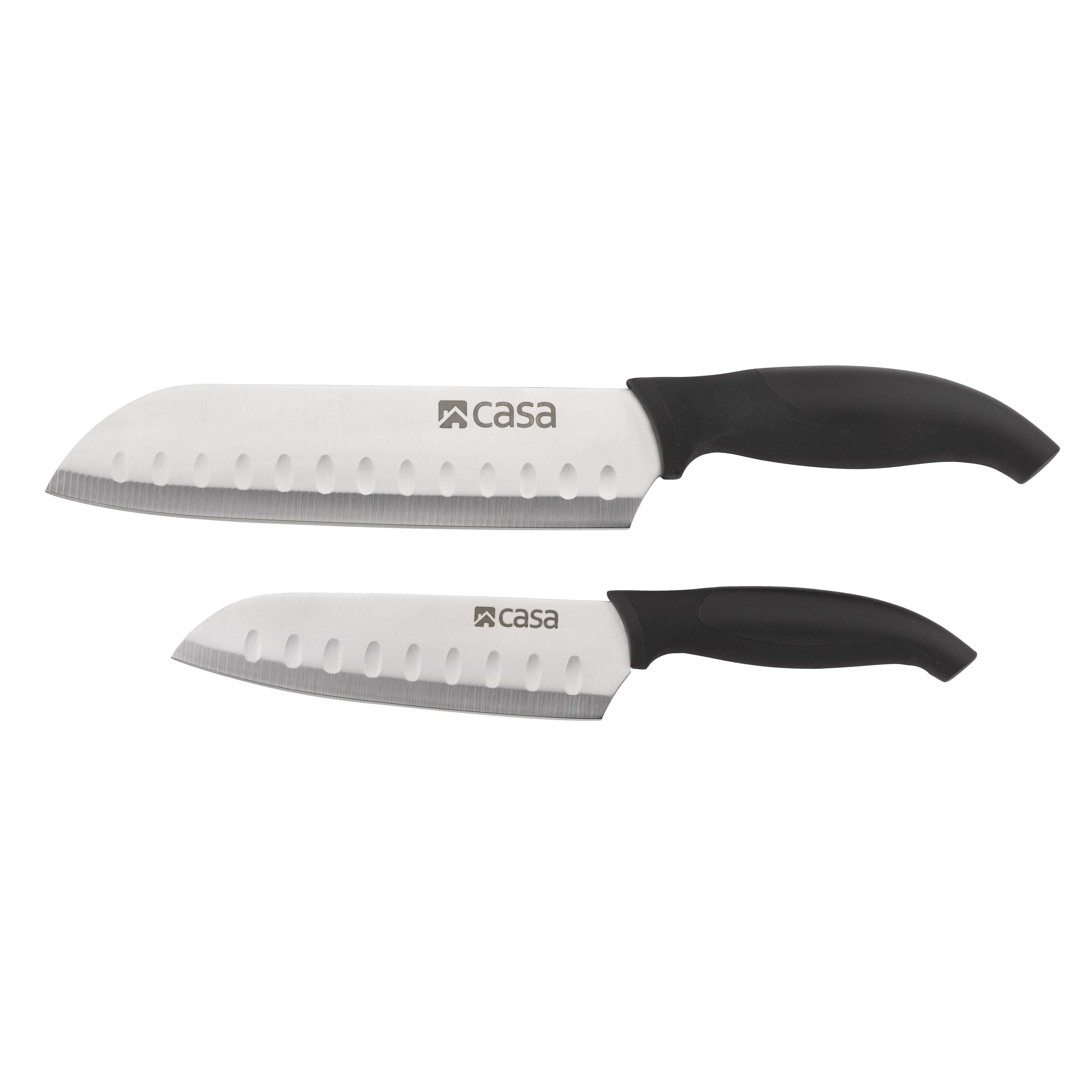 2Pc Santoku Knife Set - Napoli