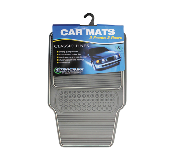 Heavy Duty Classic Car Mat 4Pc Set
