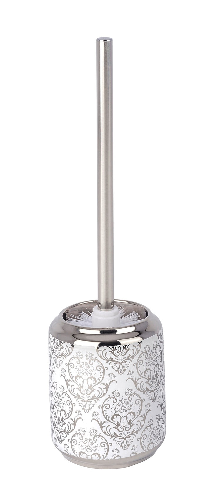 Toilet Brush - Barock - White Silver