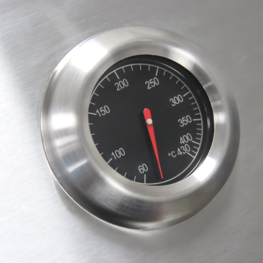 Sierra-6 Burner BBQ With Side Burner – Stainless Steel / Black + FREE TOOL SET