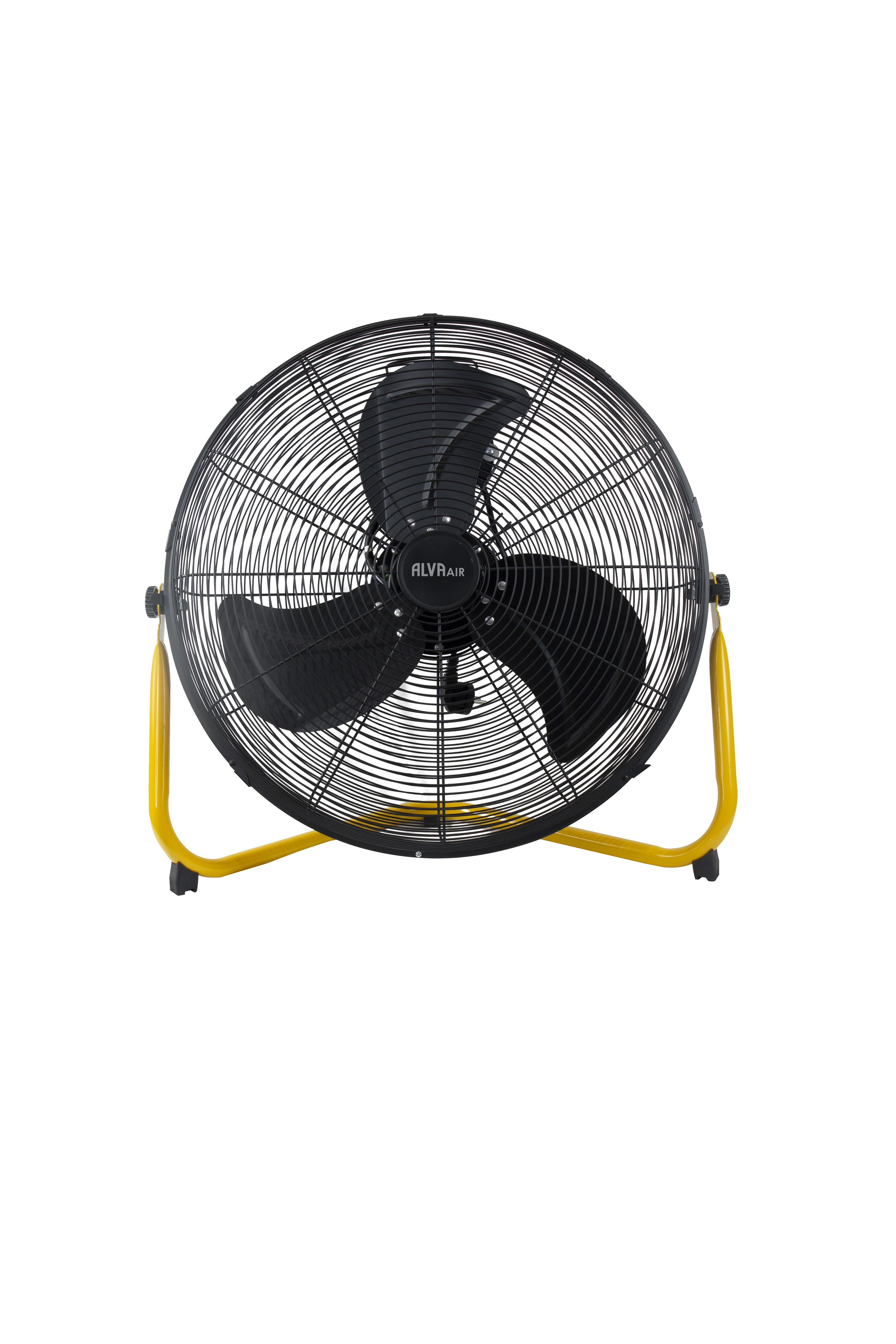50cm Floor Fan - High Velocity (Matt Black)