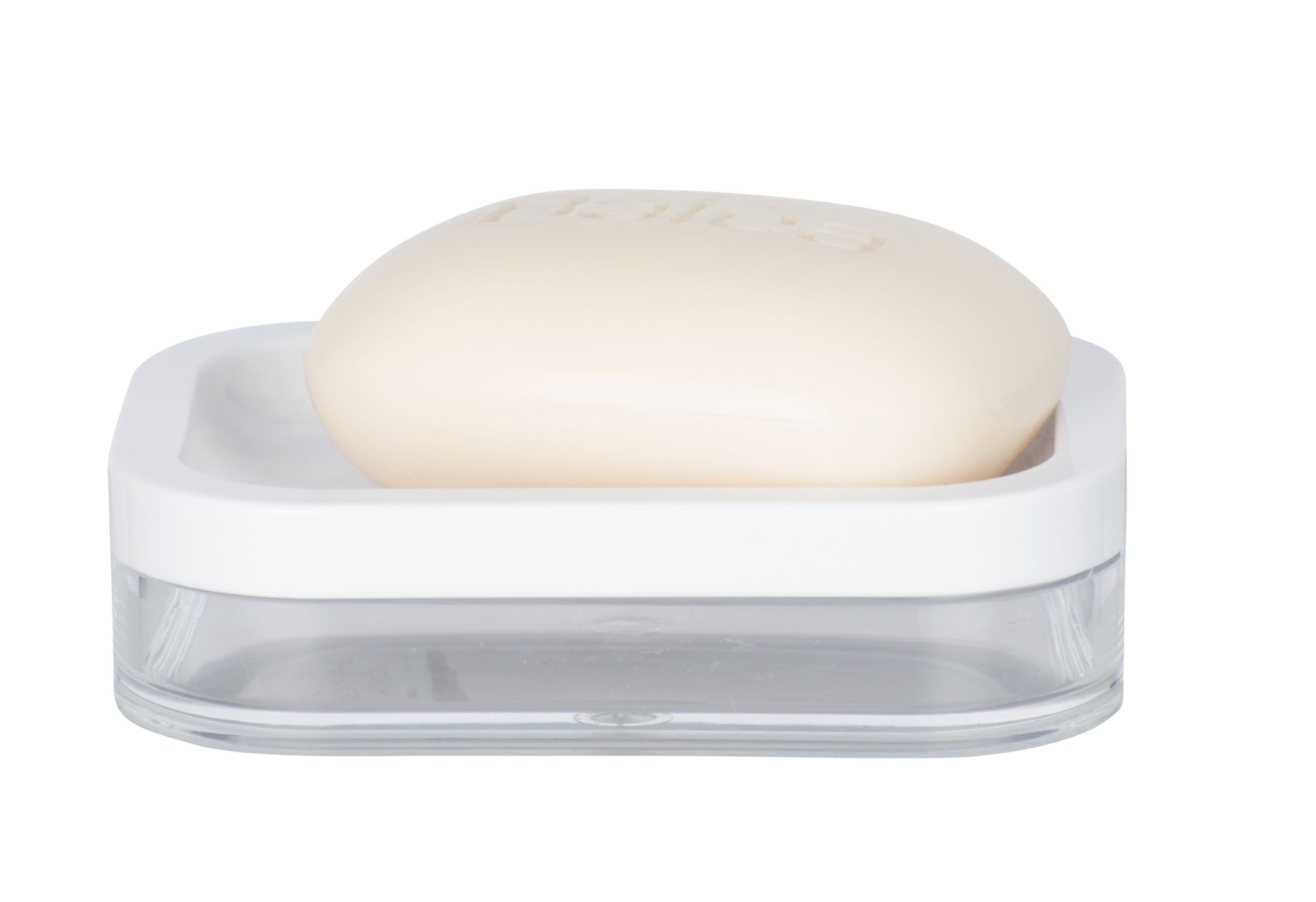 Soap Dish - Oria Range - White & Clear