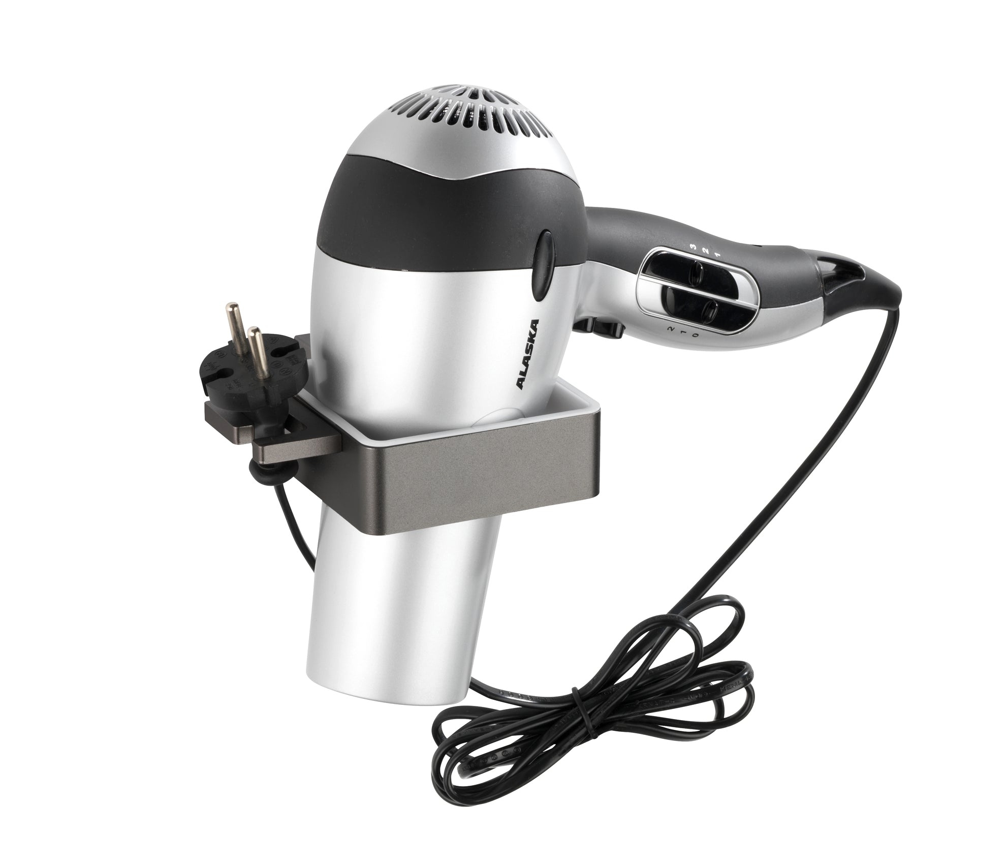 Hair Dryer Holder - Montella - Aluminium