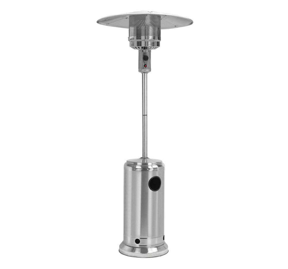 Gas Patio Heater - Stainless Steel