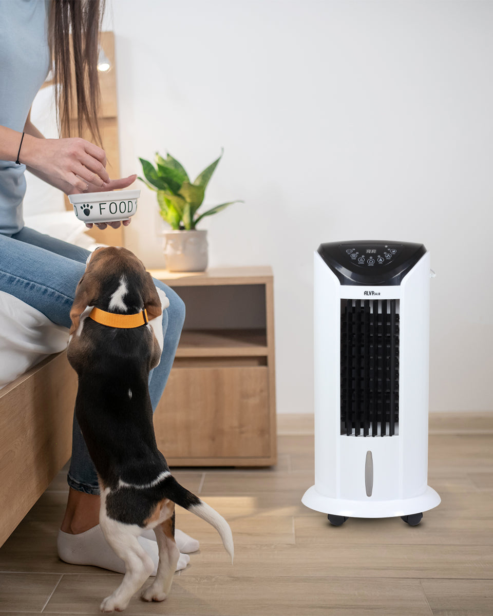 8L Evaporative Air Cooler | Remote Control | Timer | Fan | Humidifier | Air Purifier