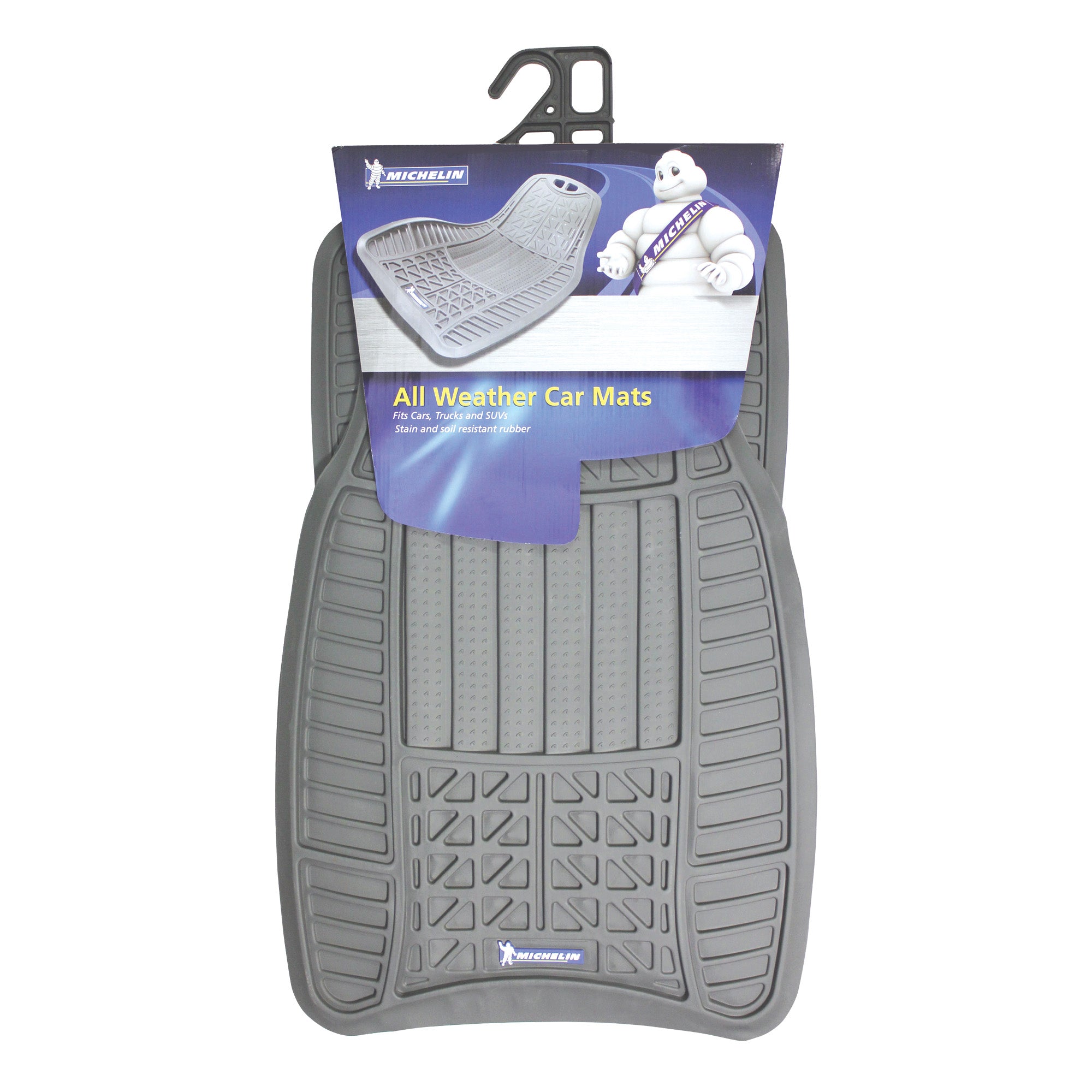 Car Mat 4Pc Set - All-Weather Rubber