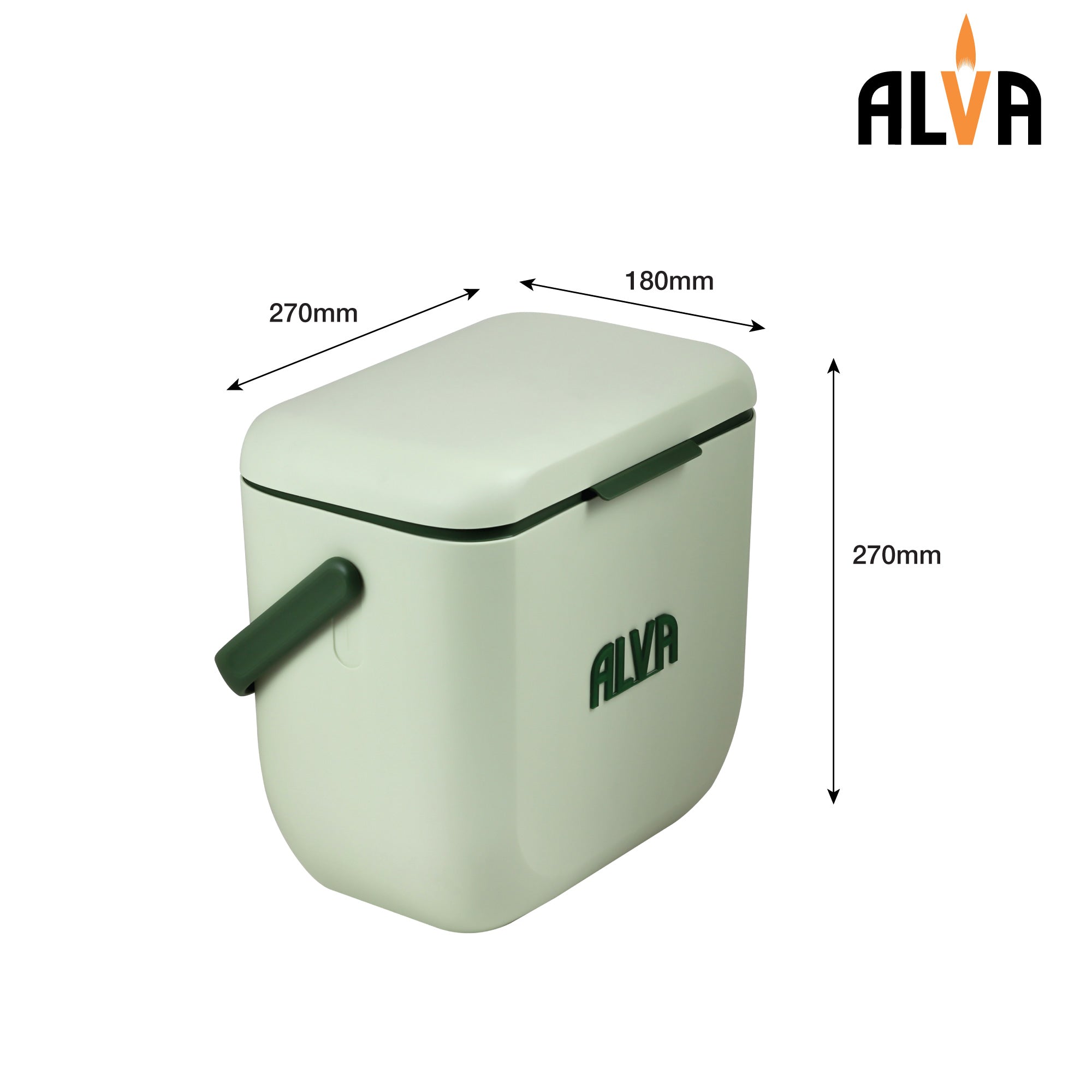 8L Cooler Box - Pistachio Green