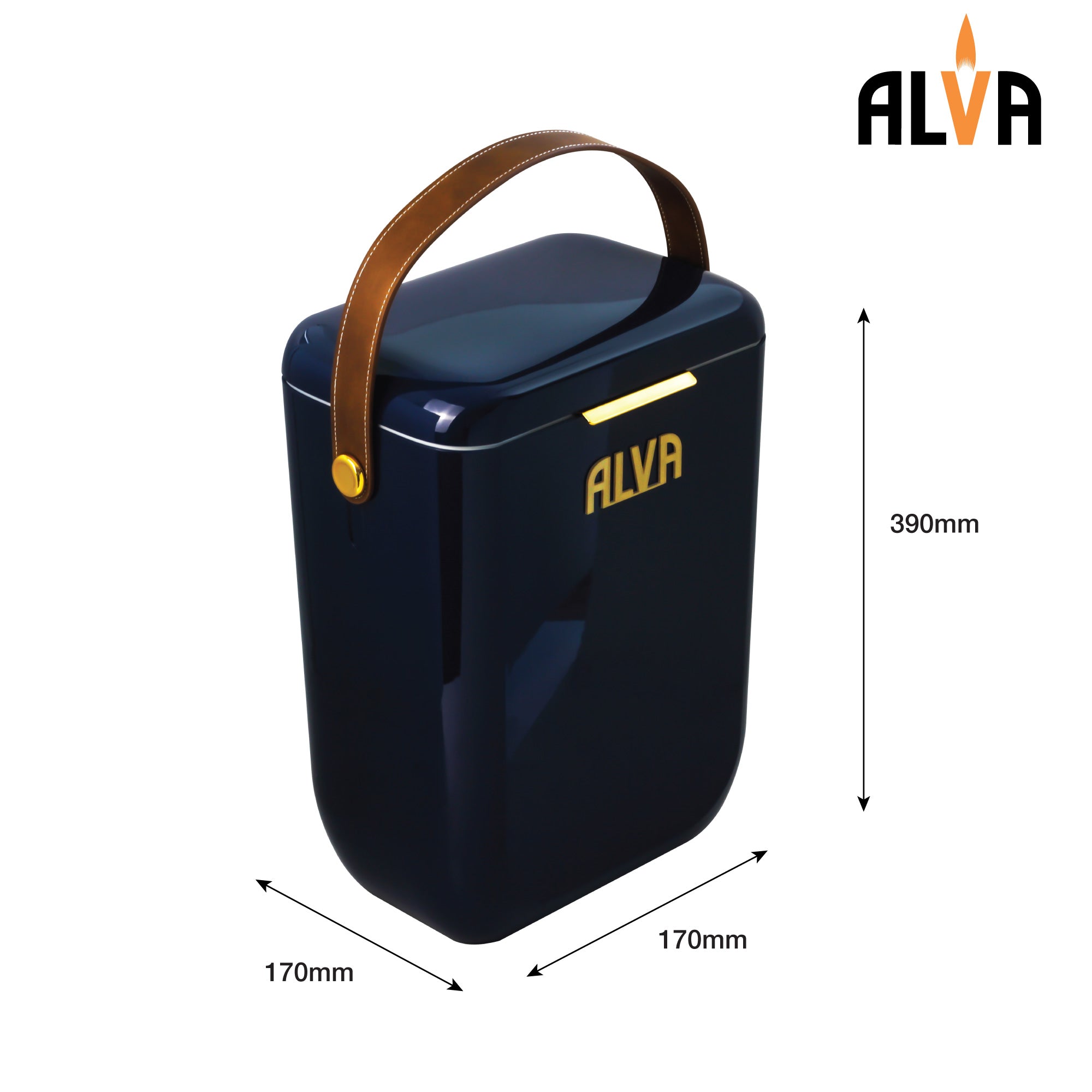 10L Cooler Box - Midnight Blue