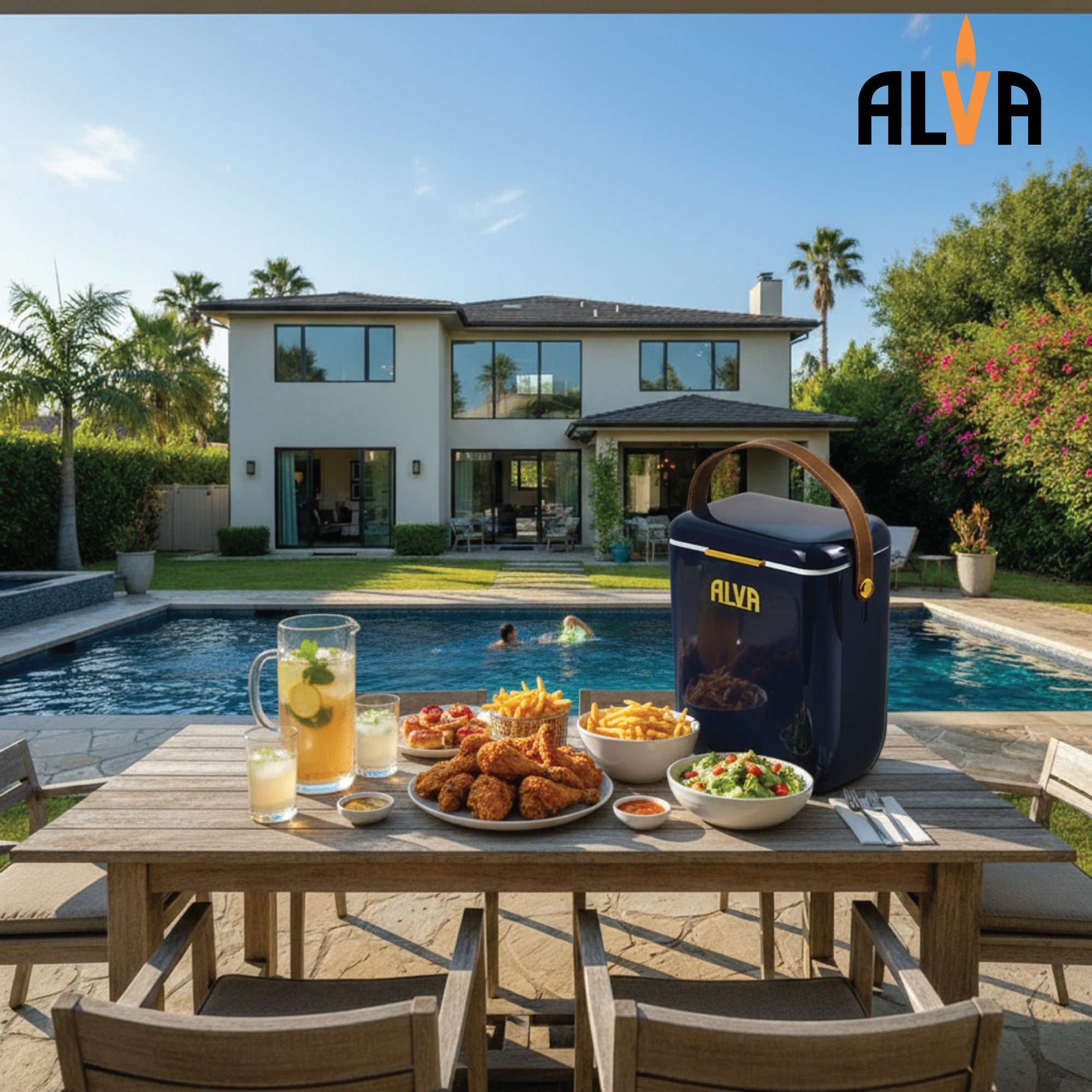 10L Cooler Box - Midnight Blue