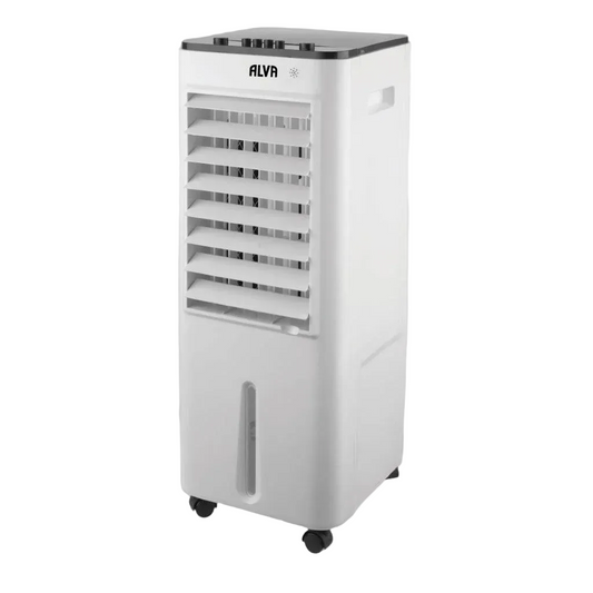 White portable air conditioner