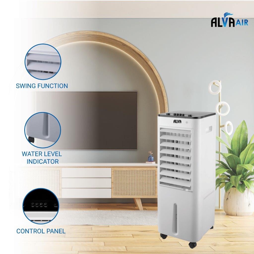 12L Evaporative Air Cooler | Fan | Humidifier