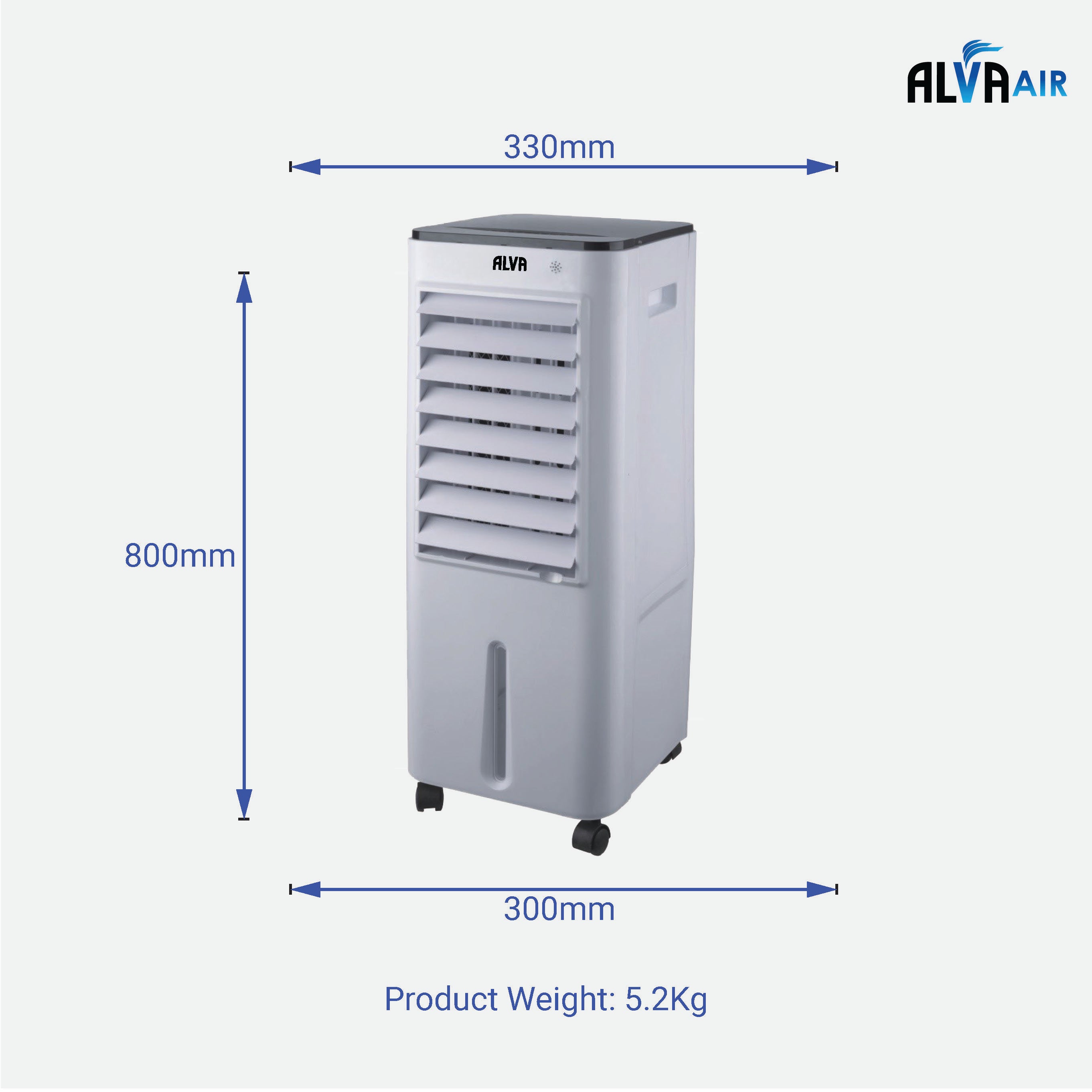 12L Evaporative Air Cooler | Remote Control | Timer | Fan | Humidifier
