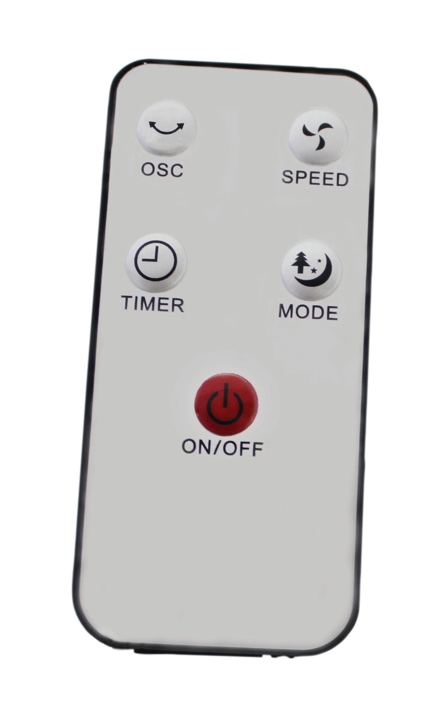 92cm Plastic Tower Fan (Silver) With Remote