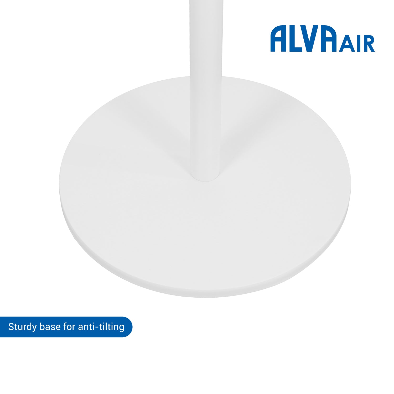 40cm Plastic Pedestal Fan | Remote & Touch Control Telescopic (White)