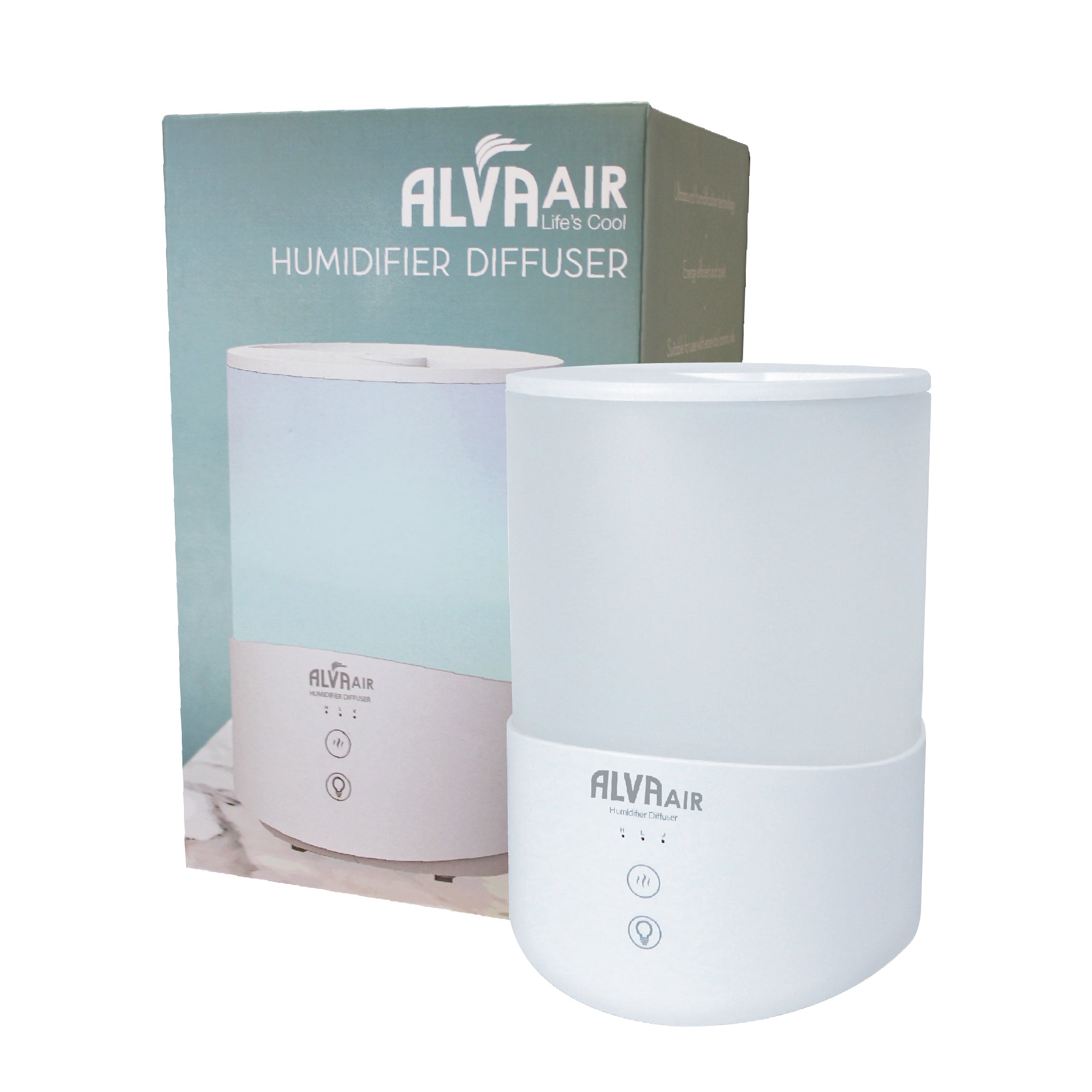 Ultrasonic Humidifier Diffuser - 2.5L - 7 Colour Lights