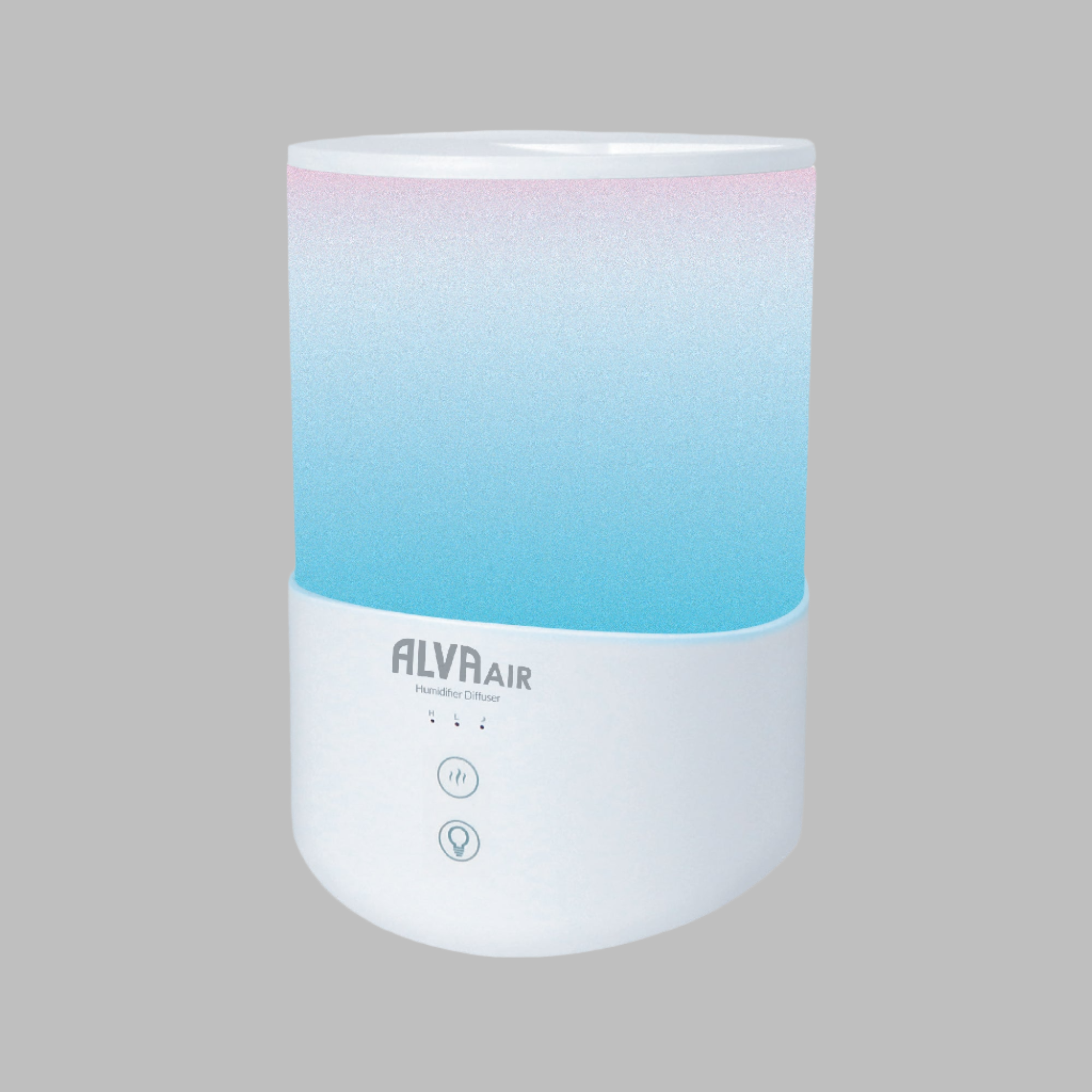 Humidifier (Ultrasonic) / Diffuser - 2.5L - 7 Colour Lights