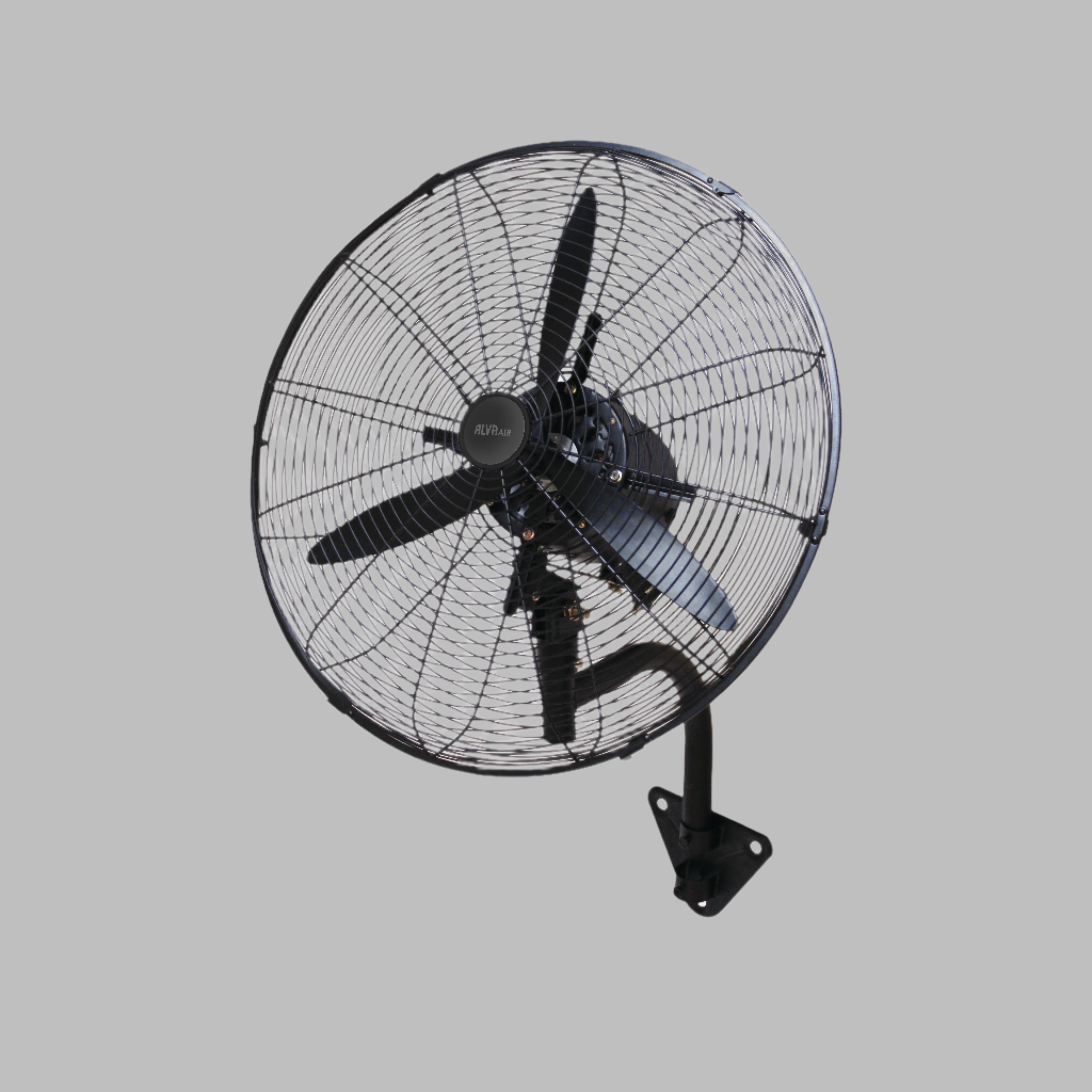 50cm Industrial Wall Fan - High Velocity (Matt Black)