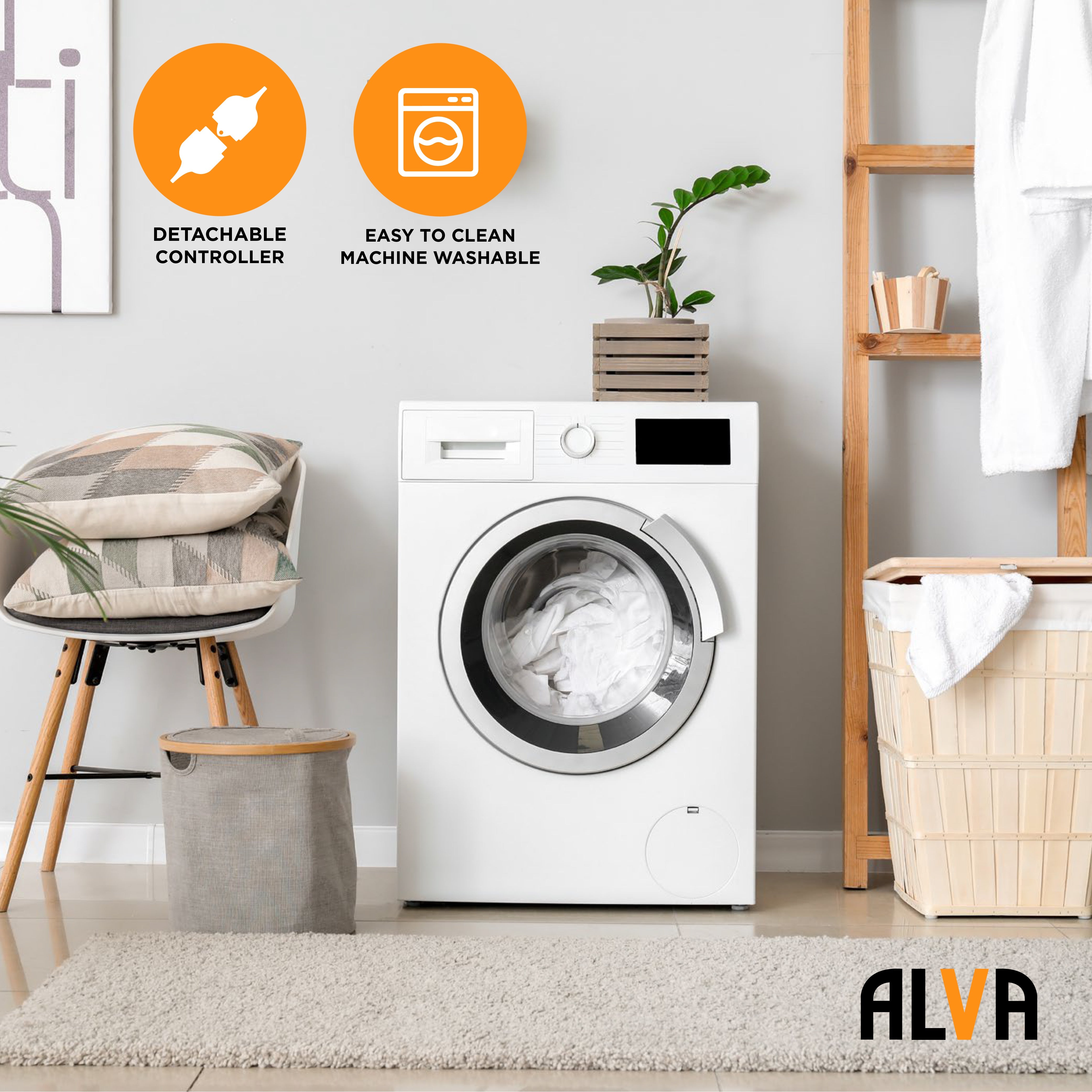 Sherpa Fitted Electric Blanket (Alva)