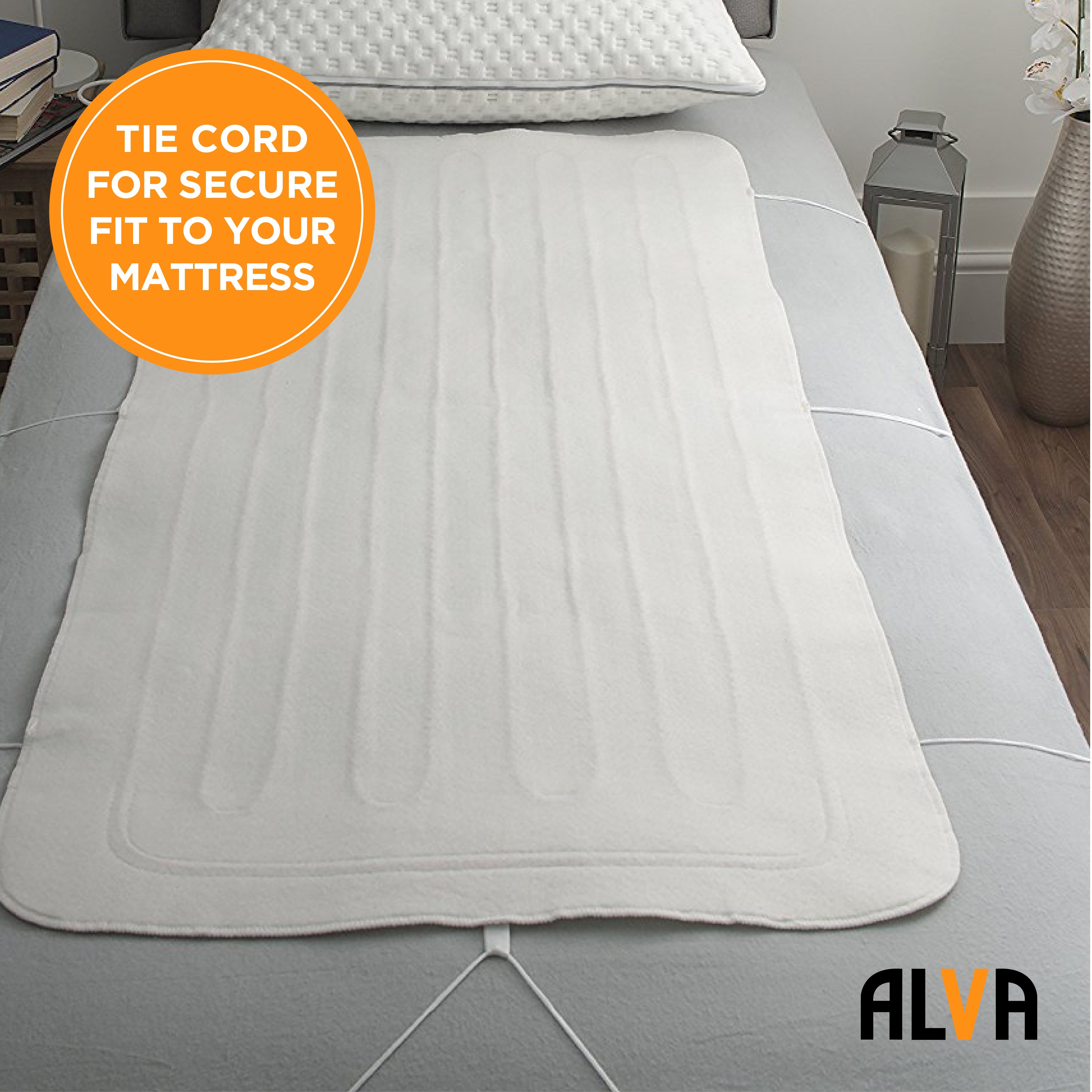 2-Pack Tie-Down Electric Blanket (Alva)
