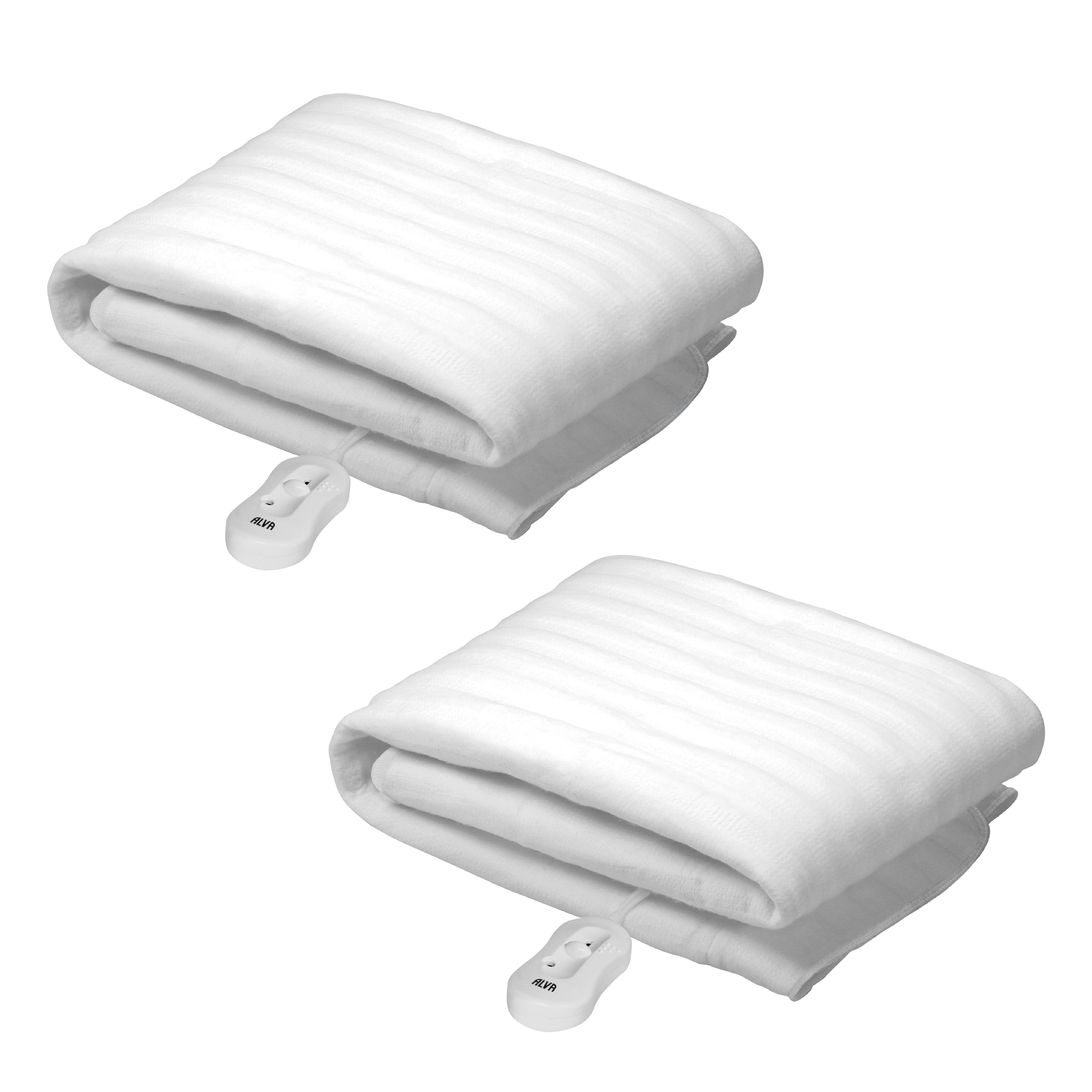 2-Pack Tie-Down Electric Blanket (Alva)