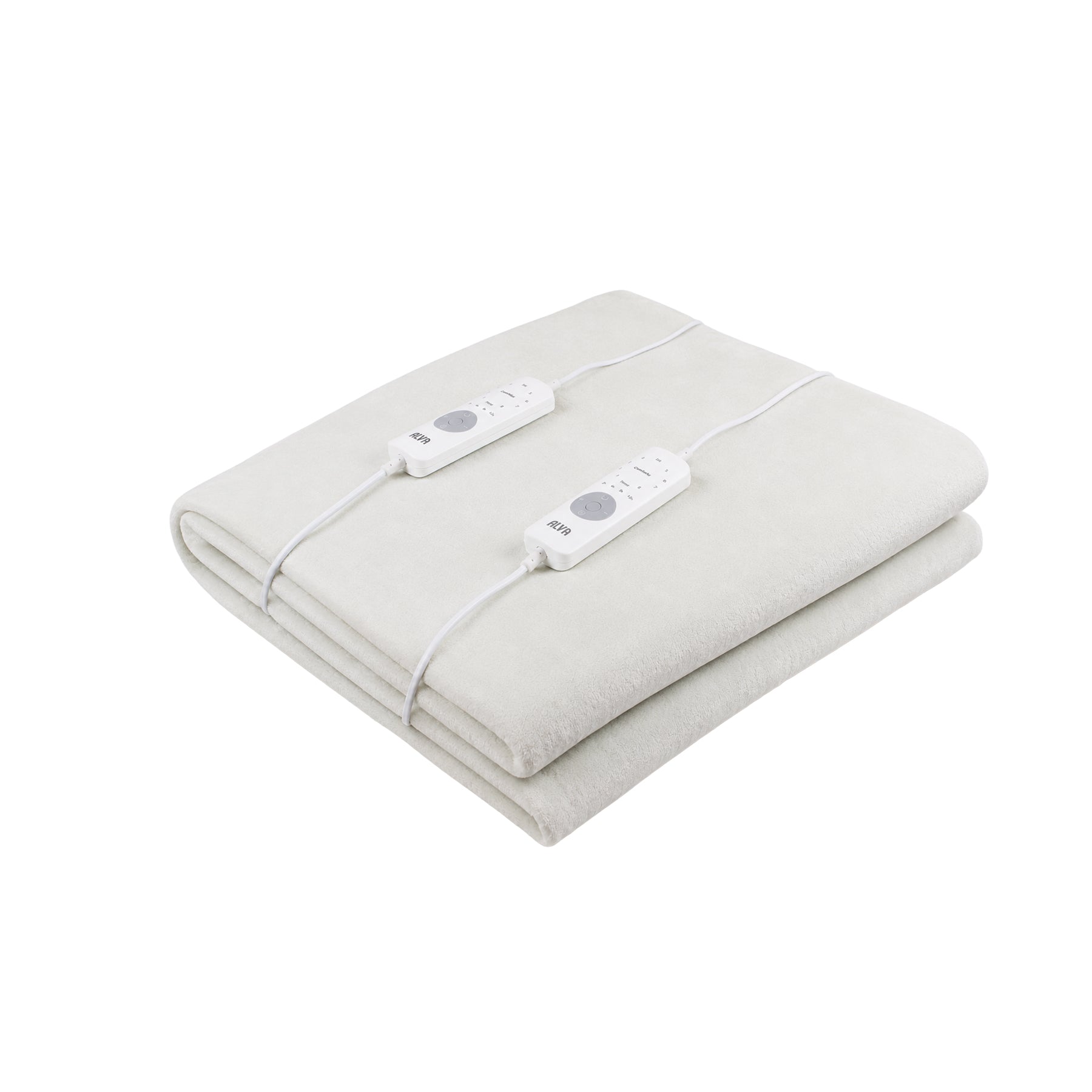 ALVA Mink Fleece Electric Blanket | 8 Heat Settings & Timer | Single to King