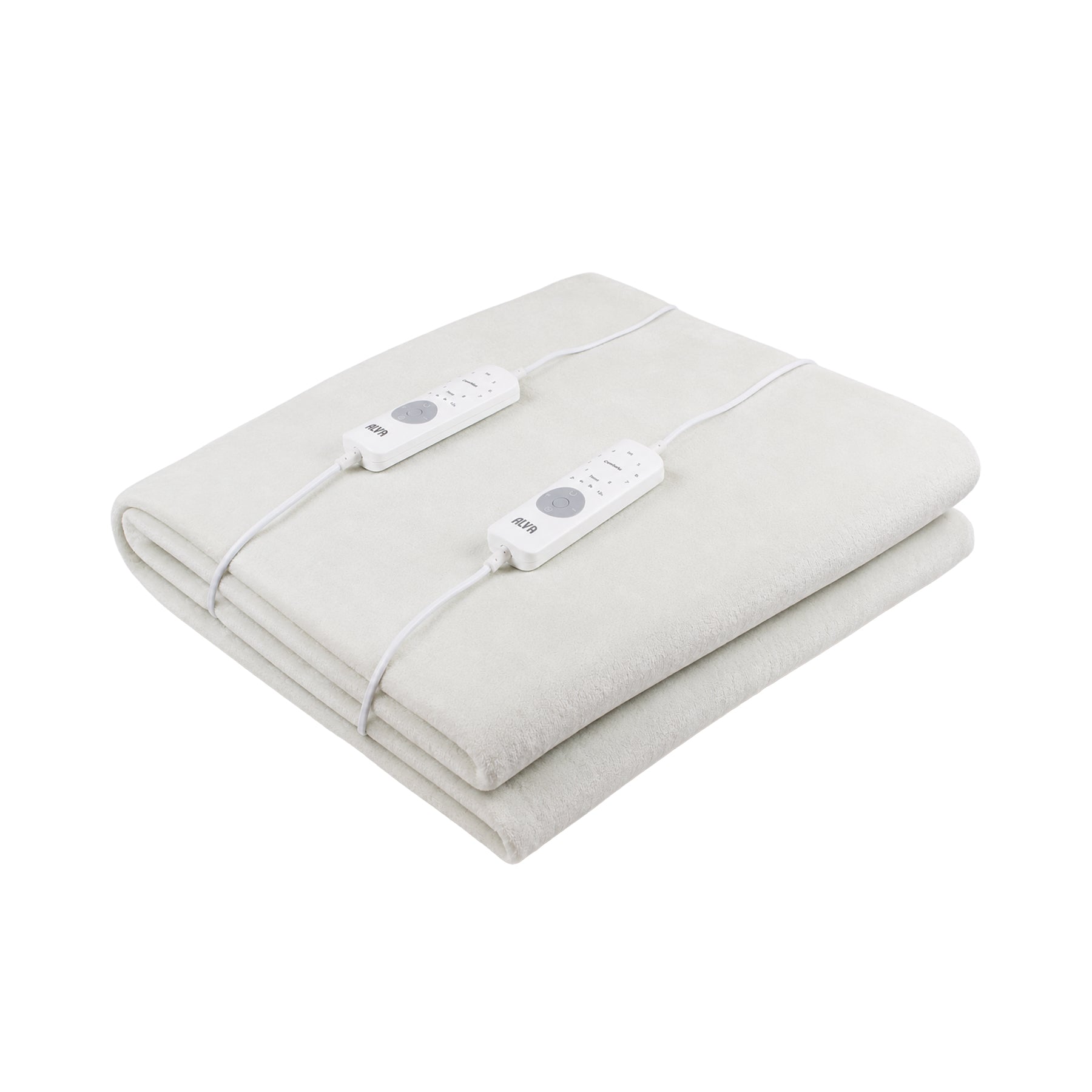 ALVA Mink Fleece Electric Blanket | 8 Heat Settings & Timer | Single to King