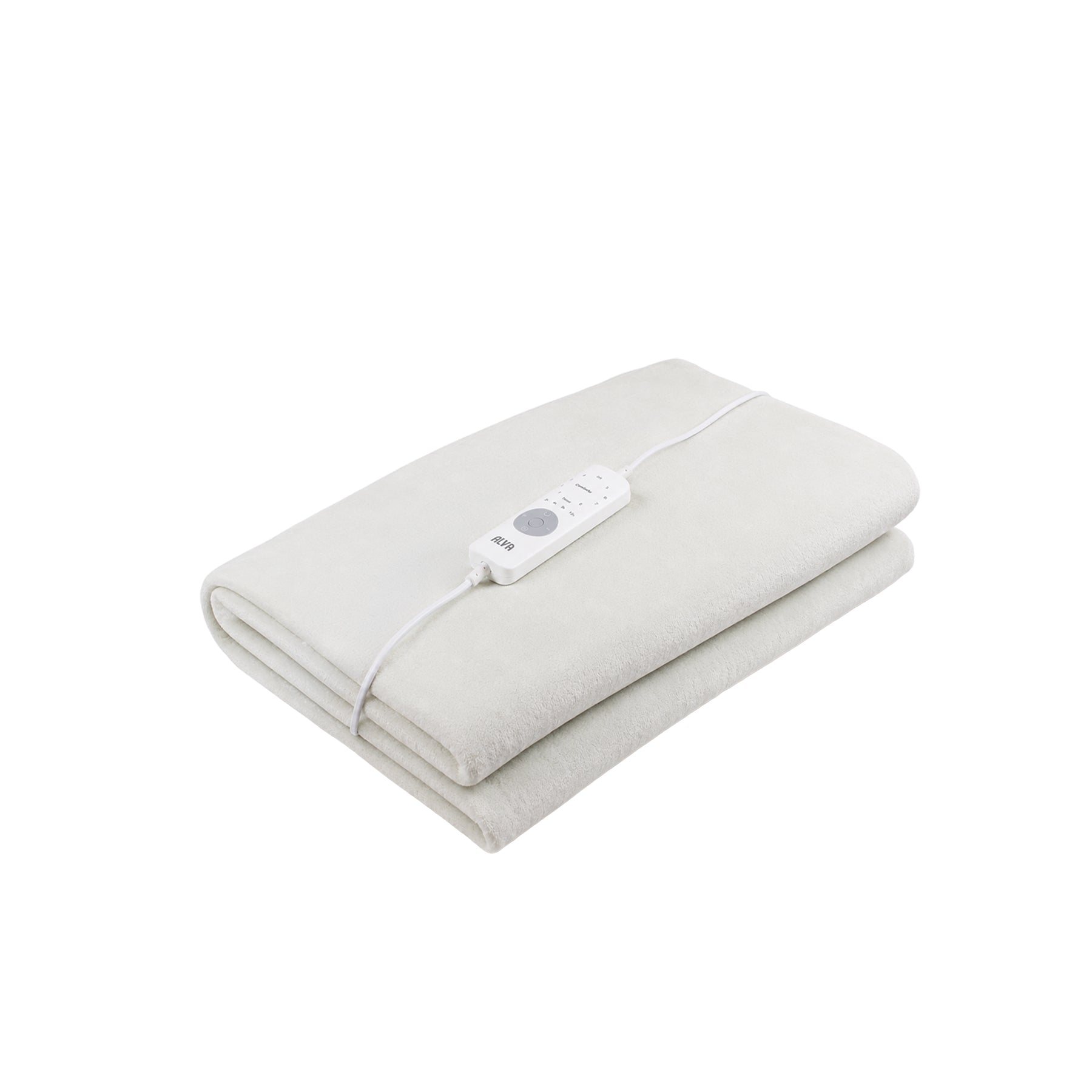 ALVA Mink Fleece Electric Blanket | 8 Heat Settings & Timer | Single to King