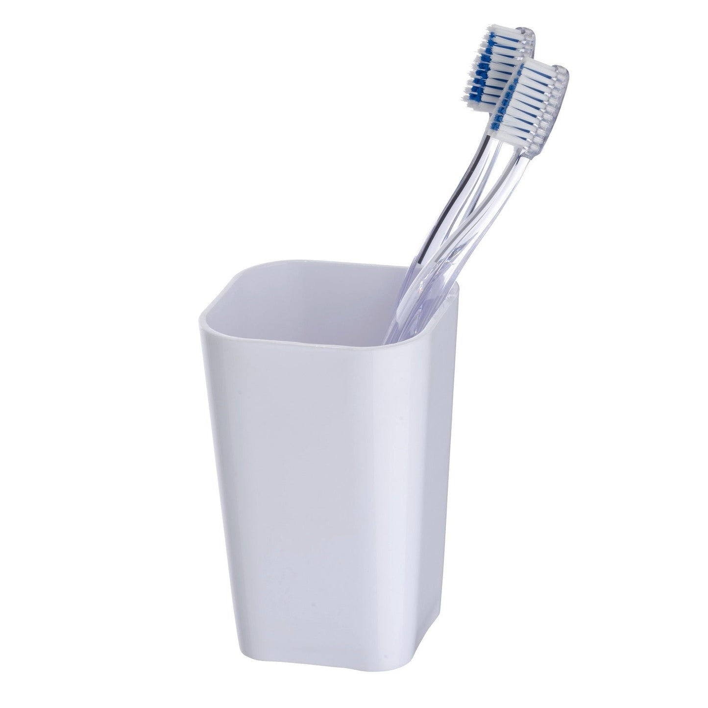 TOOTHBRUSH TUMBLER - CANDY RANGE - WHITE