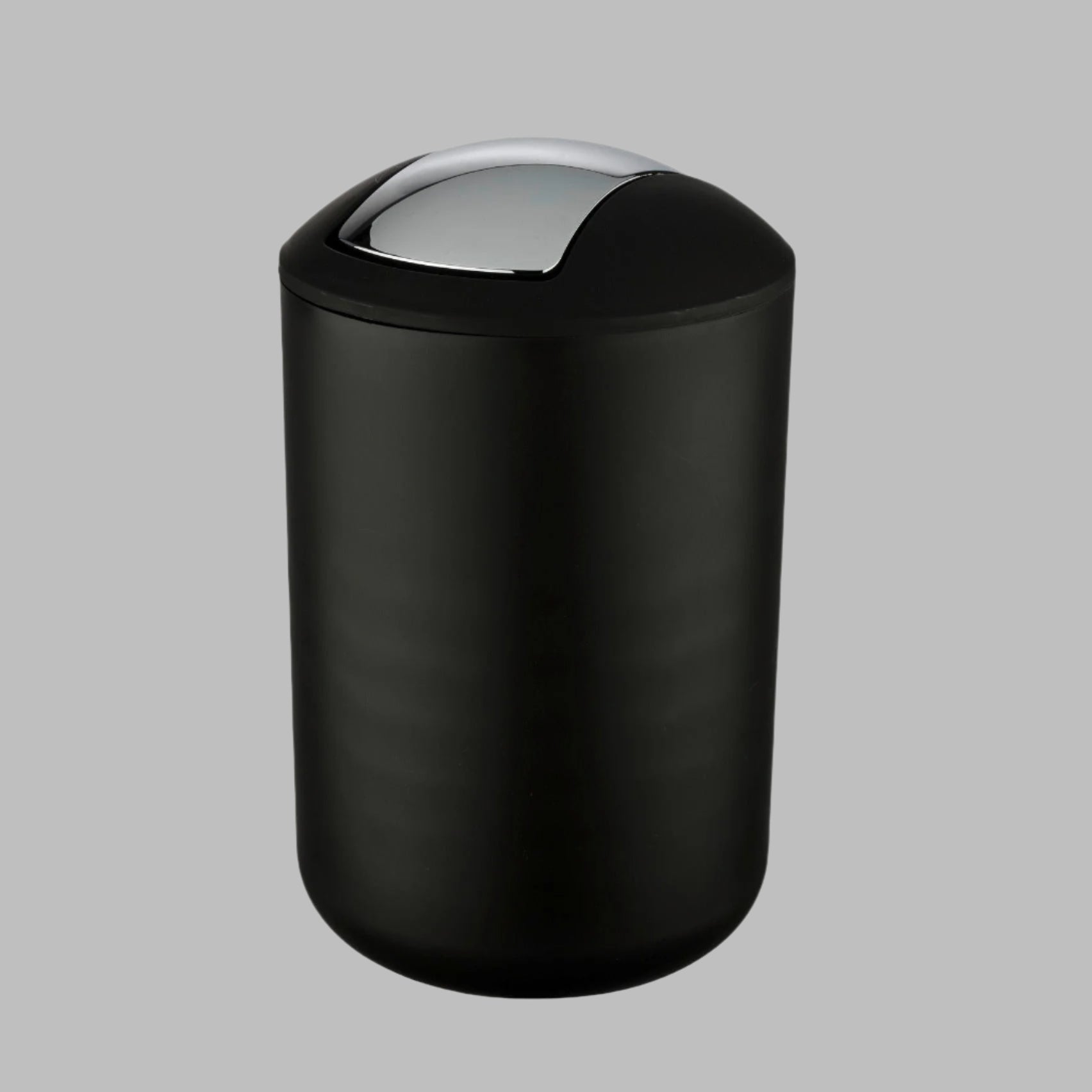 6L Swing Cover Bin - Brasil R - Plastic - Black