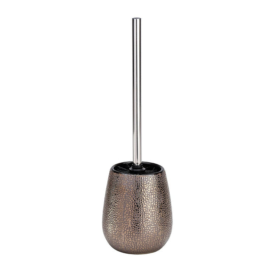 TOILET BRUSH - MARRAKESH RANGE - CERAMIC - BROWN