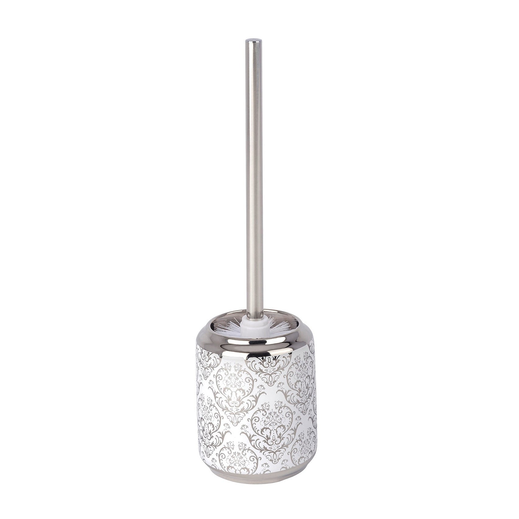 Toilet Brush - Barock - White Silver