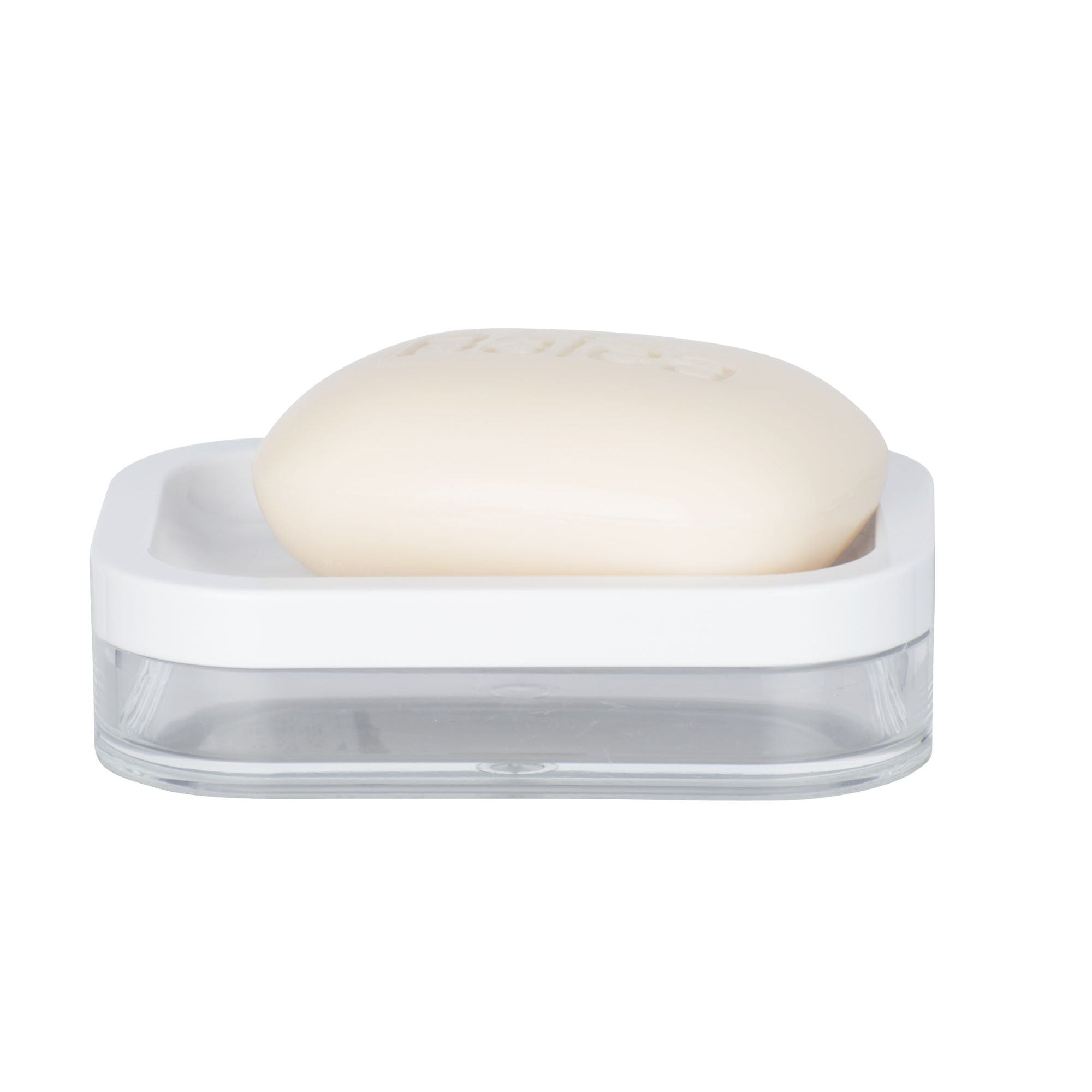 Soap Dish - Oria Range - White & Clear