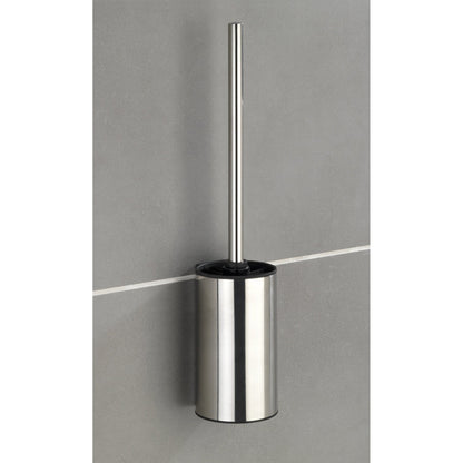 TOILET BRUSH - DETROIT - TURBO-LOC - STAINLESS STEEL - SILVER