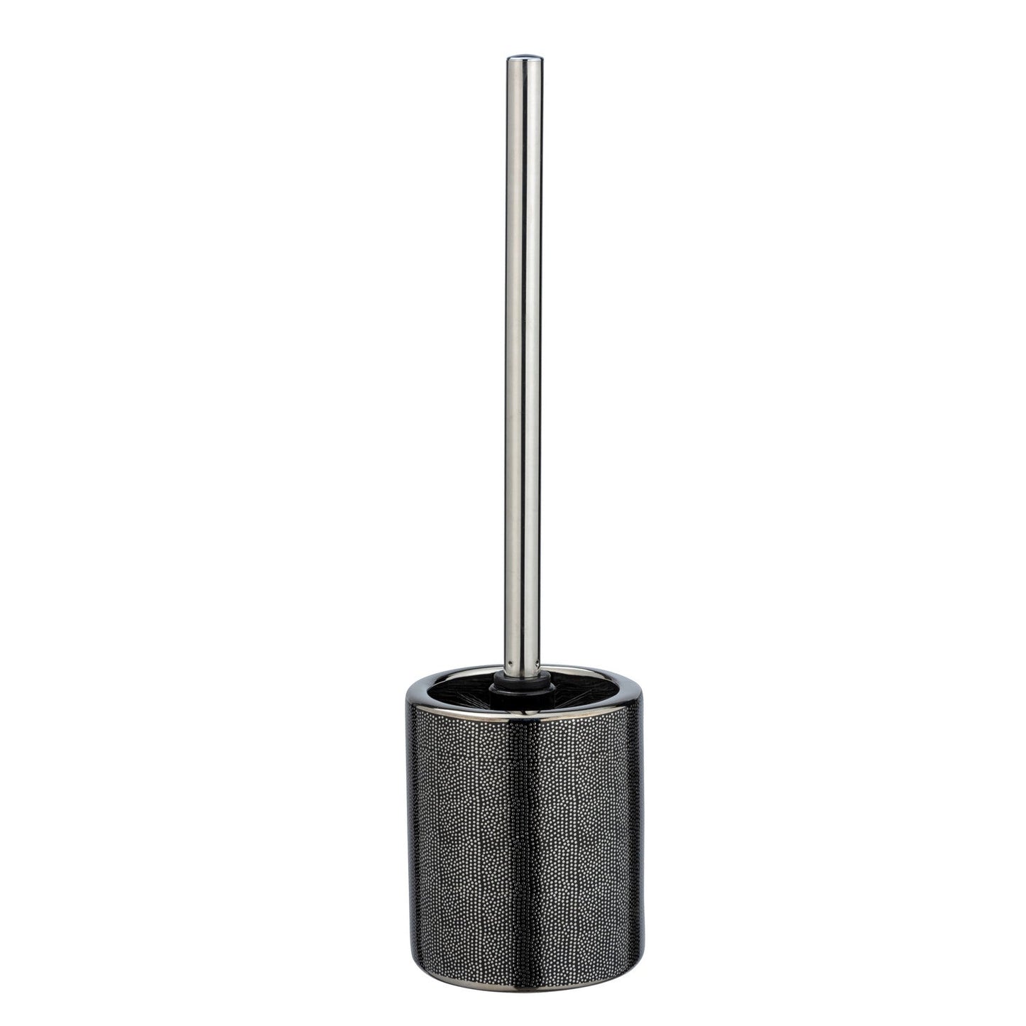 WENKO “ TOILET BRUSH “ NURIA RANGE “ SILVER/ANTHRACITE - CERAMIC