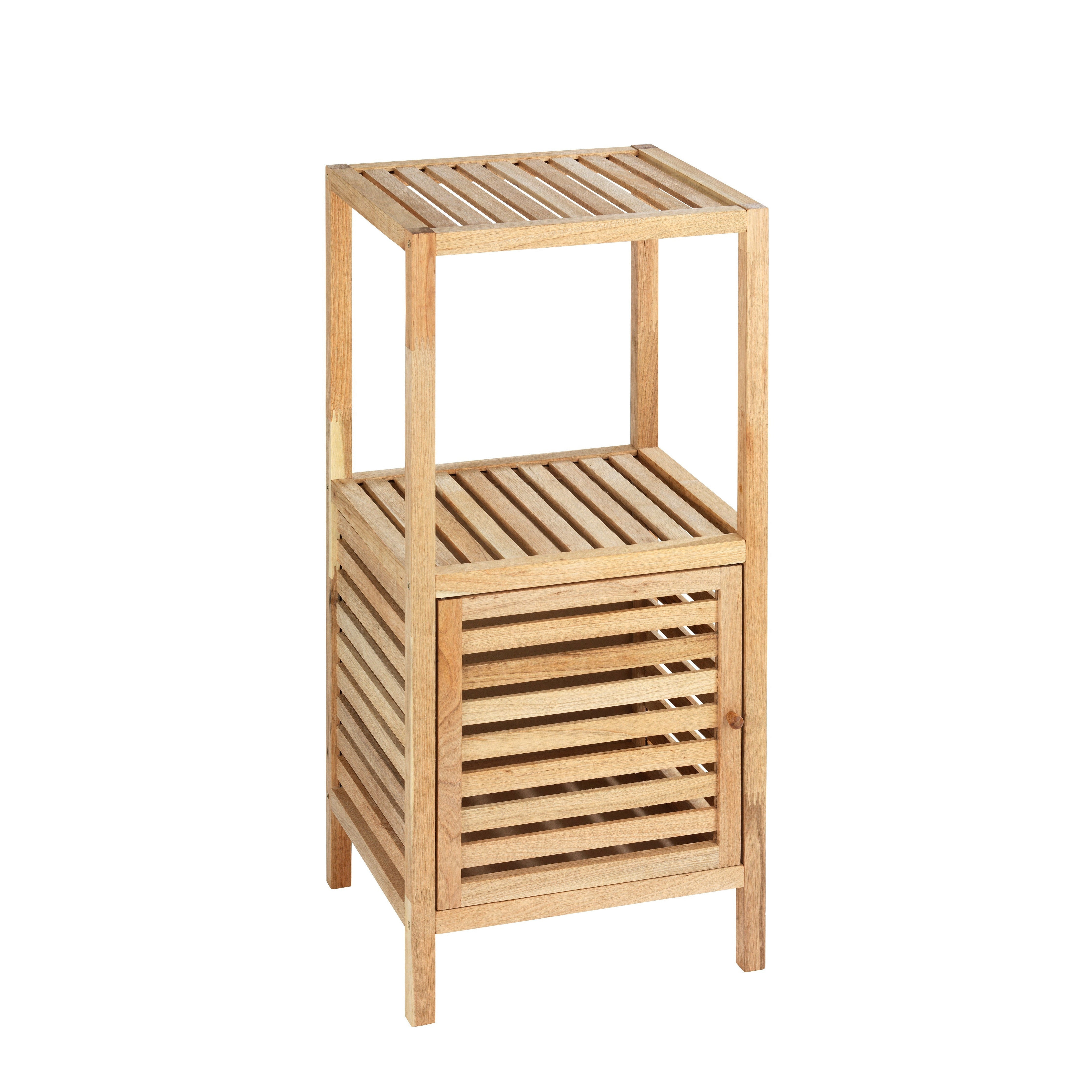Shelving Unit With Door - Norway - Walnut