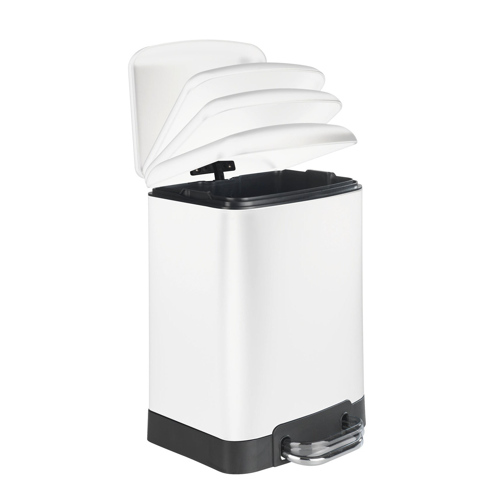 6L Pedal Bin - Studio - White