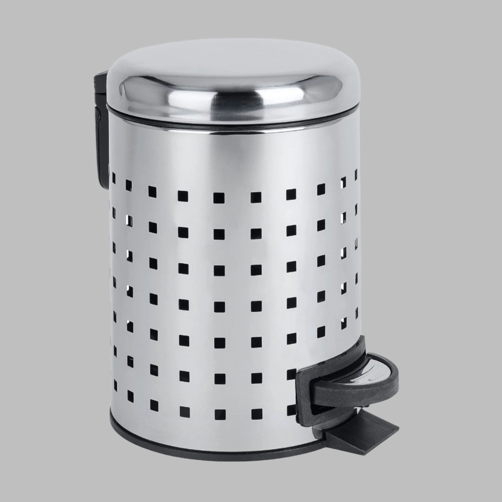 3L Pedal Bin - Leman - S/Steel Perforated