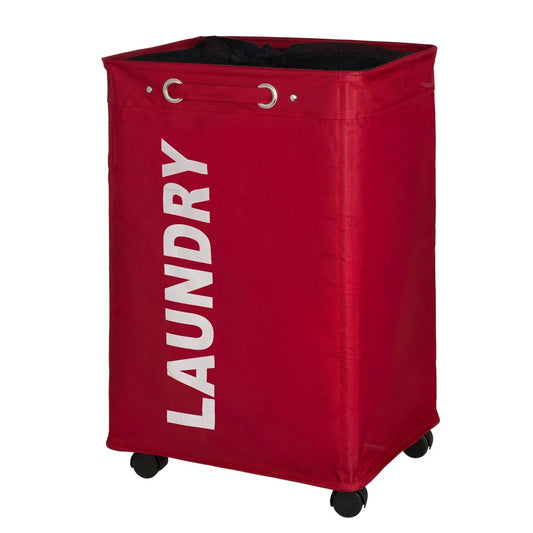 QUADRO LAUNDRY BASKET - RED 79L