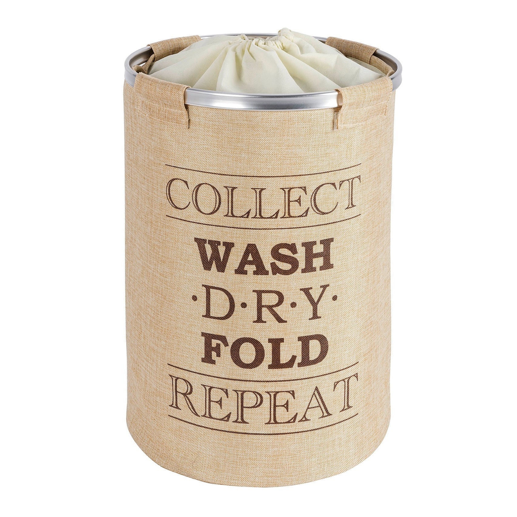 Laundry Basket 68L - Ringo - Beige