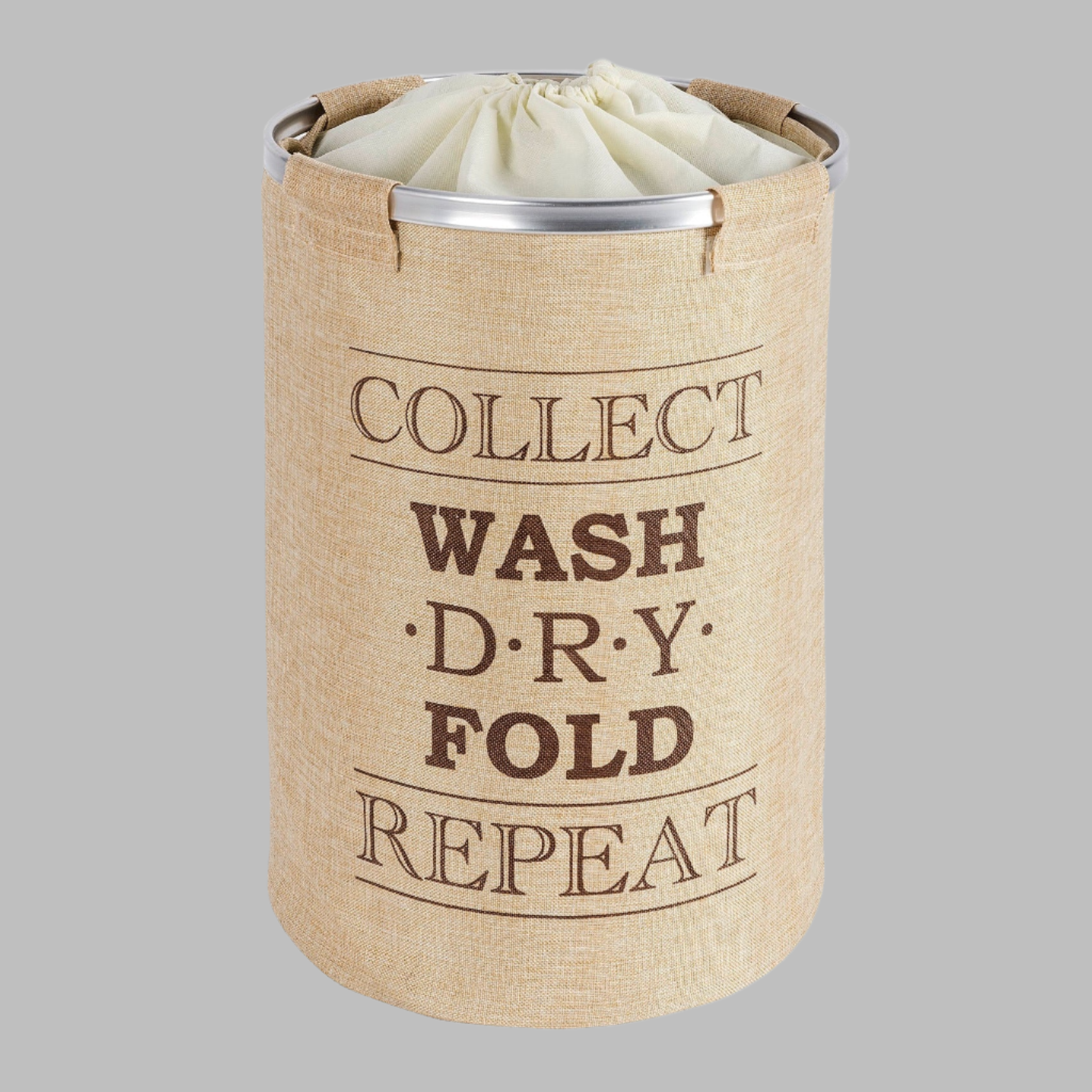 Laundry Basket 68L - Ringo - Beige