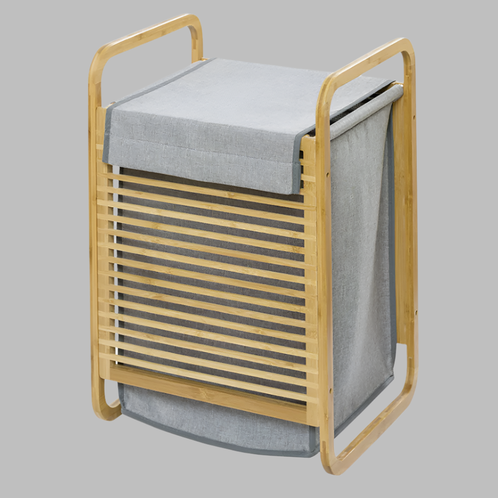 Laundry Basket - Bahari - Slatted - Bamboo