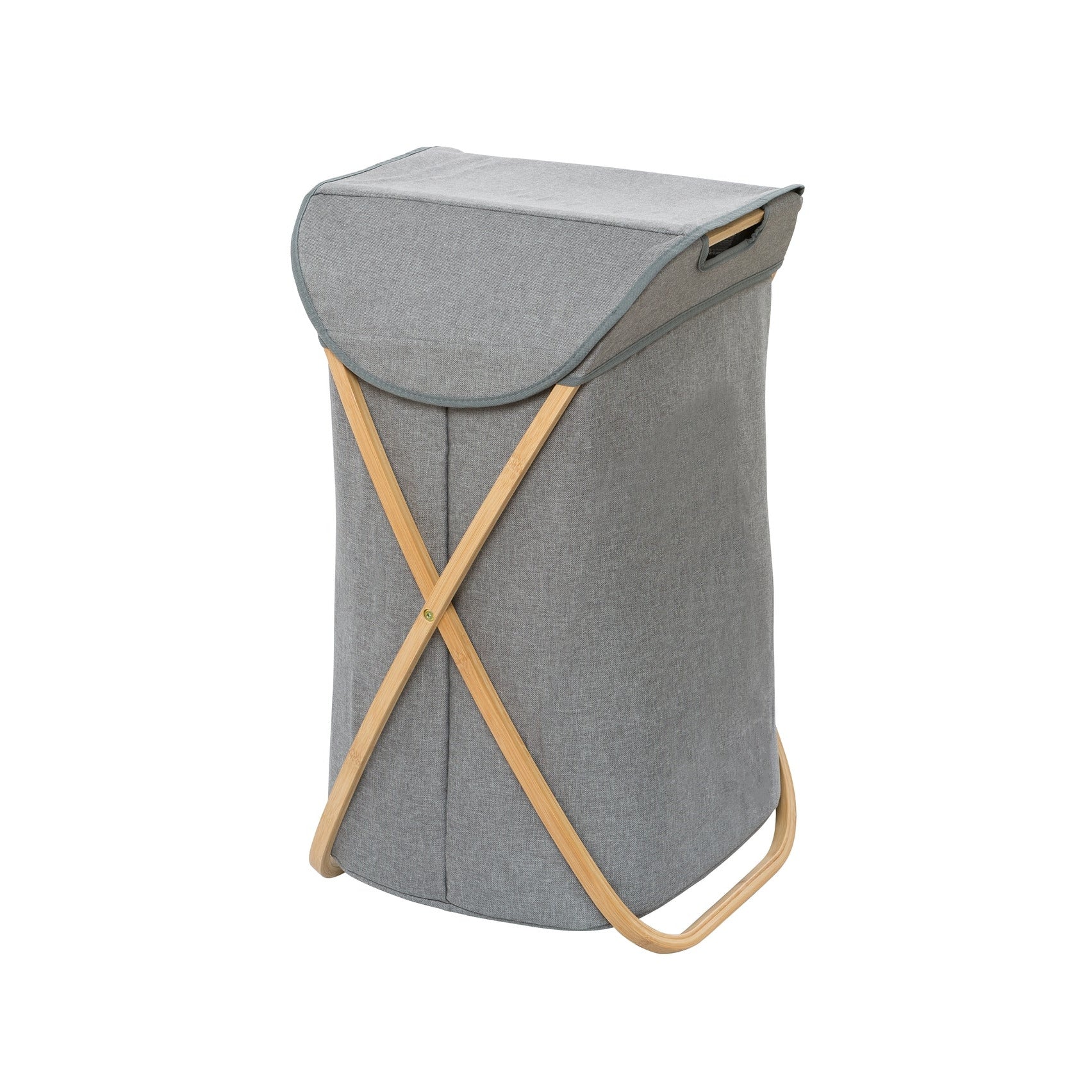 Laundry Basket 79L - Bahari - Bamboo Grey