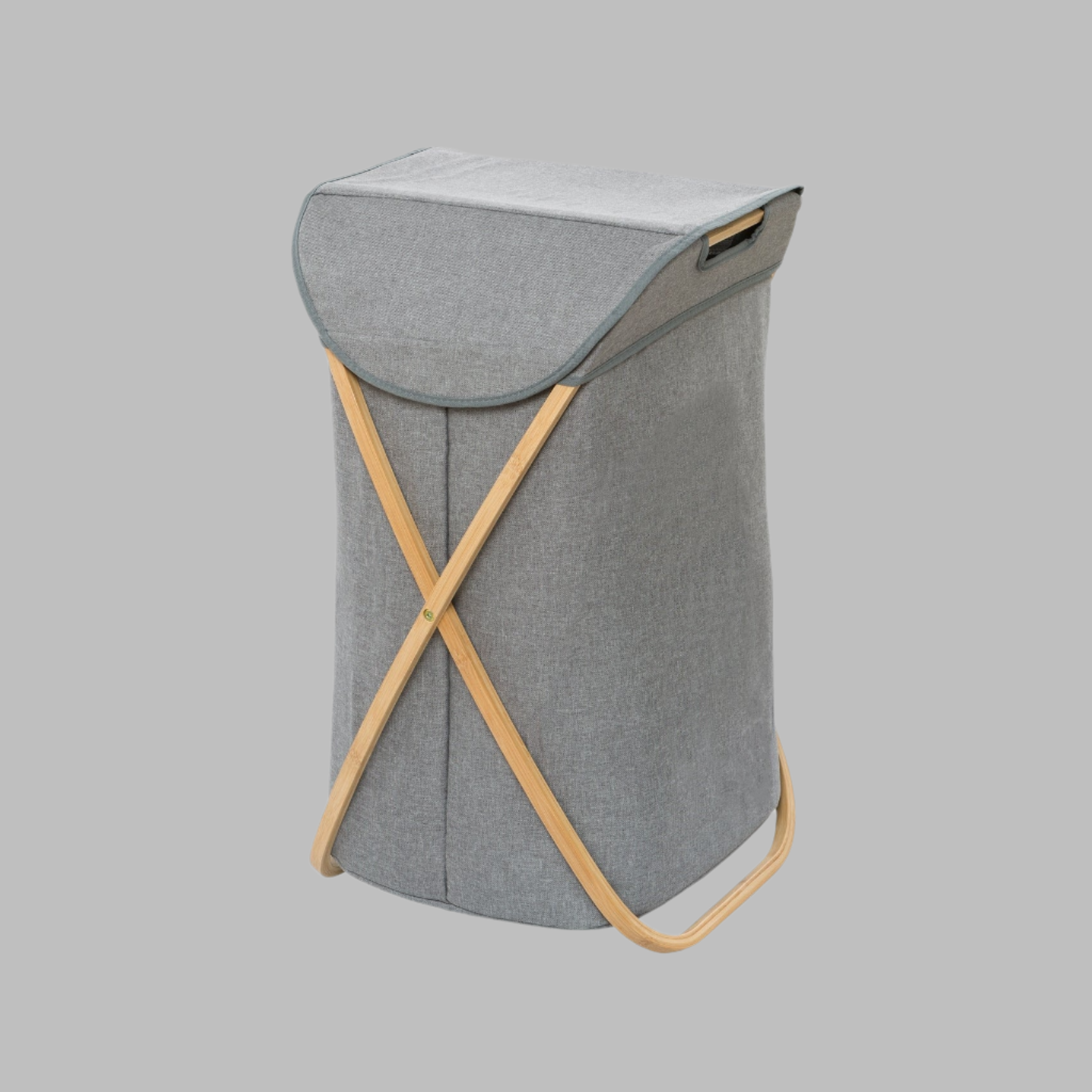 Laundry Basket 79L - Bahari - Bamboo Grey