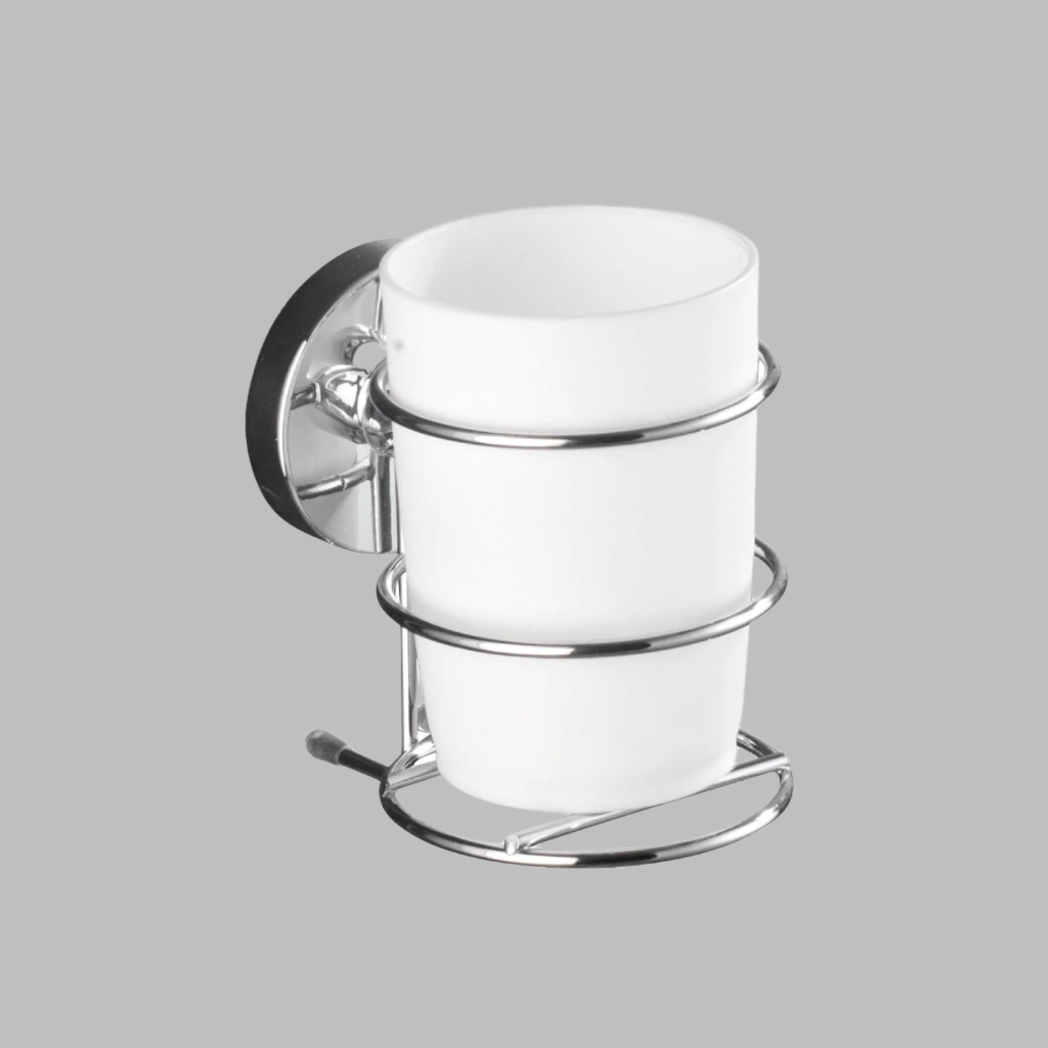 Vacuum-Loc Wall Toothbrush Tumbler Milazzo - No Drilling Required