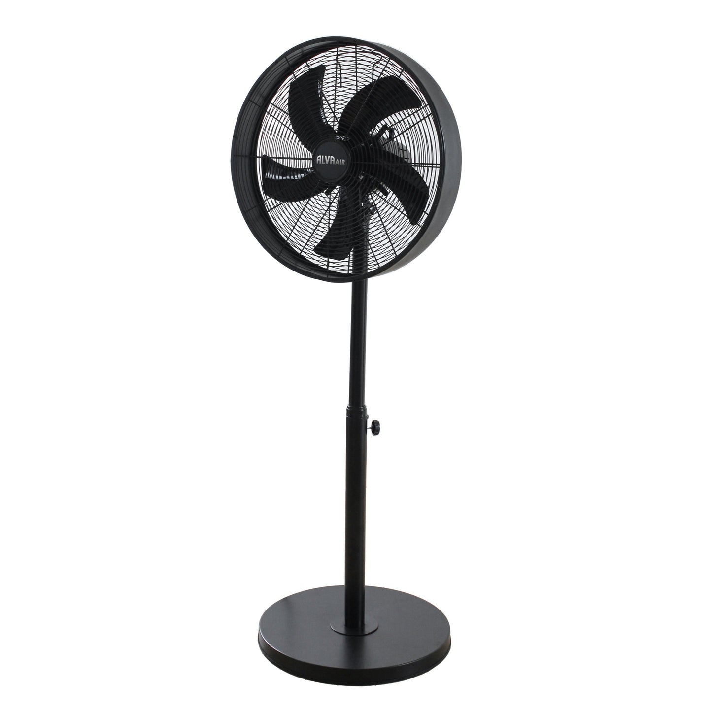 40CM DRUM TELESCOPIC PEDESTAL FAN (MATTE BLACK)