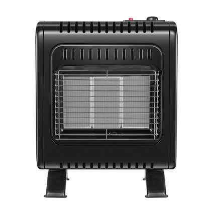 3-PANEL INFRARED RADIANT INDOOR GAS MINI HEATER