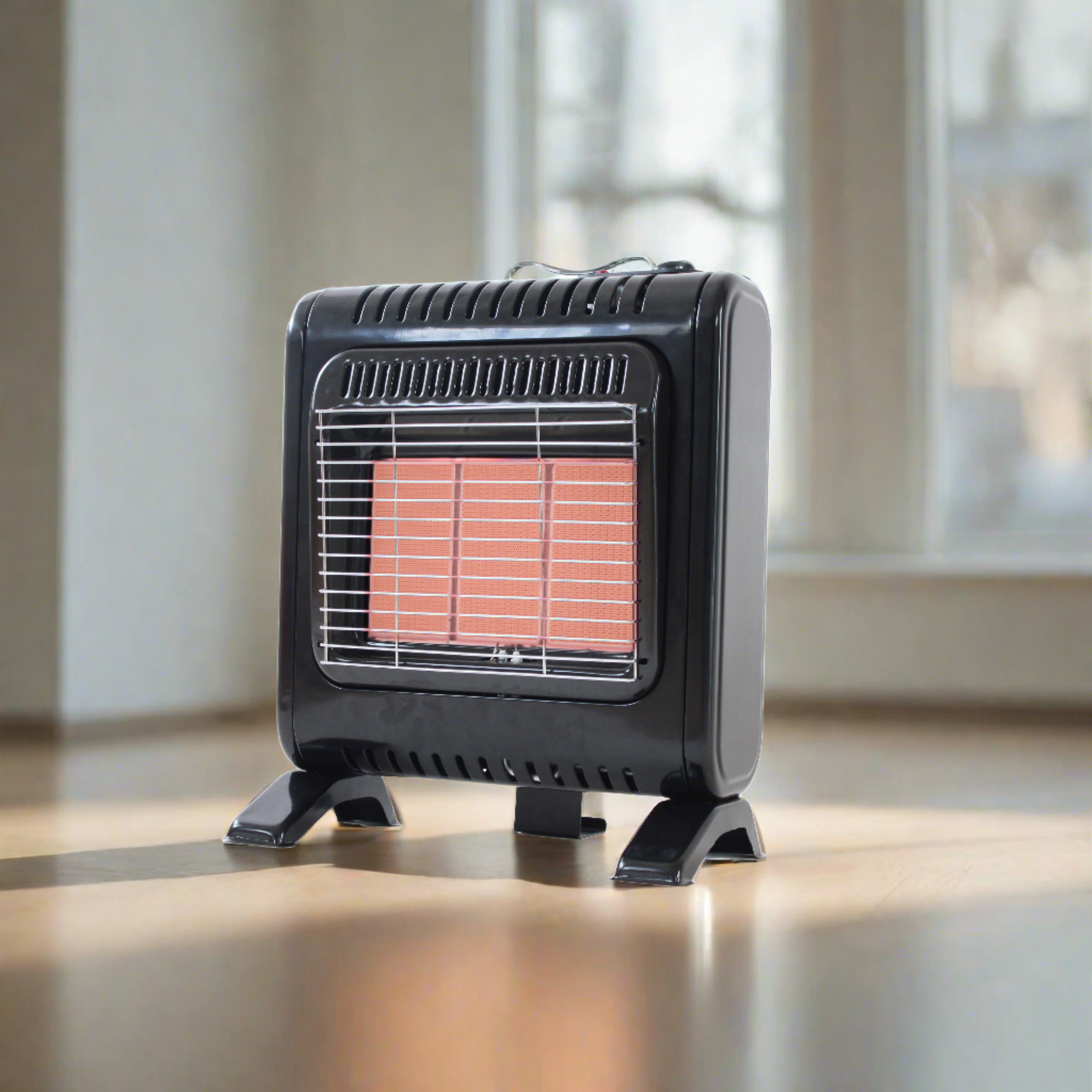 3-Panel Infrared Radiant Indoor Mini Gas Heater