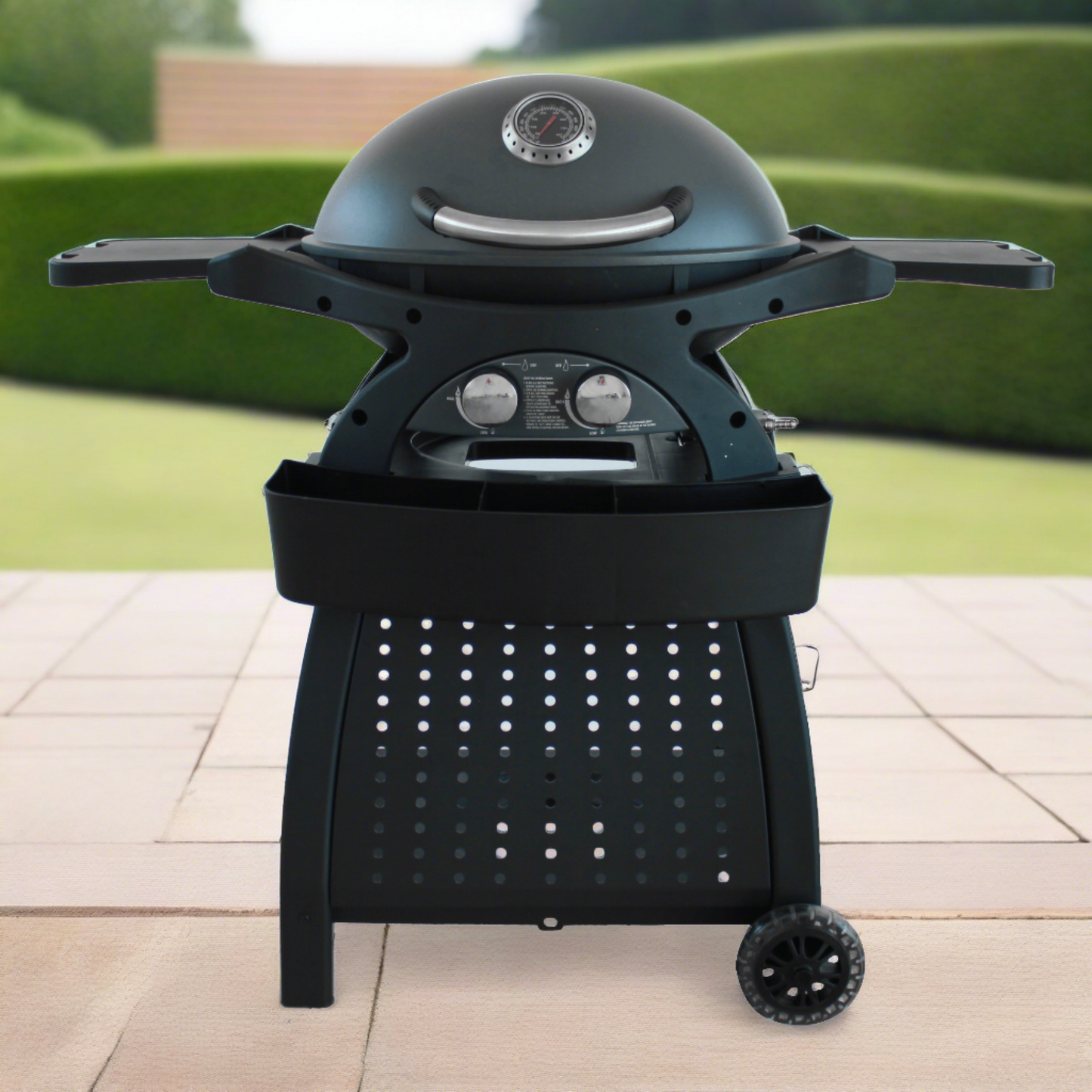 Mondo 2 burner Gas Bbq Cart