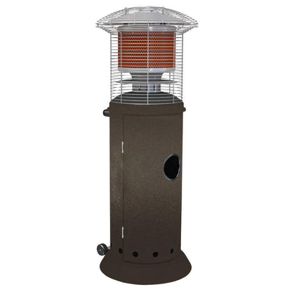 ALVA - SHORT STAND GAS PATIO HEATER- 1.25m TALL - HAMMERTONE