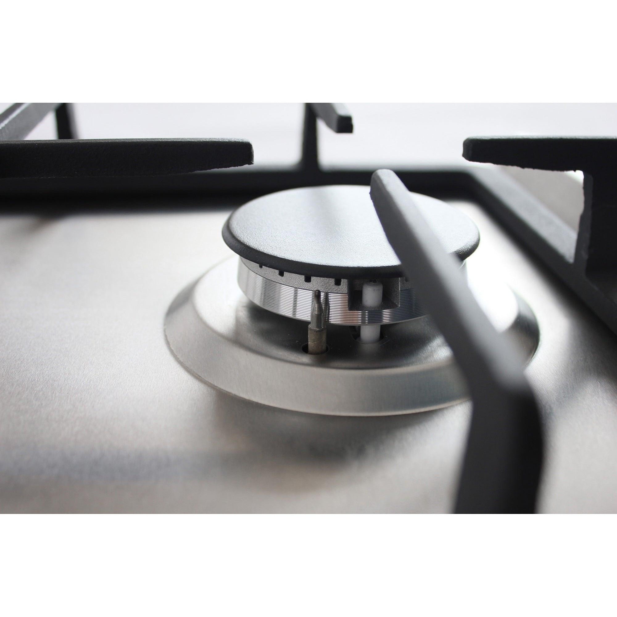 30cm 2-BURNER GAS HOB - STAINLESS STEEL - Alva Lifestyle Retail